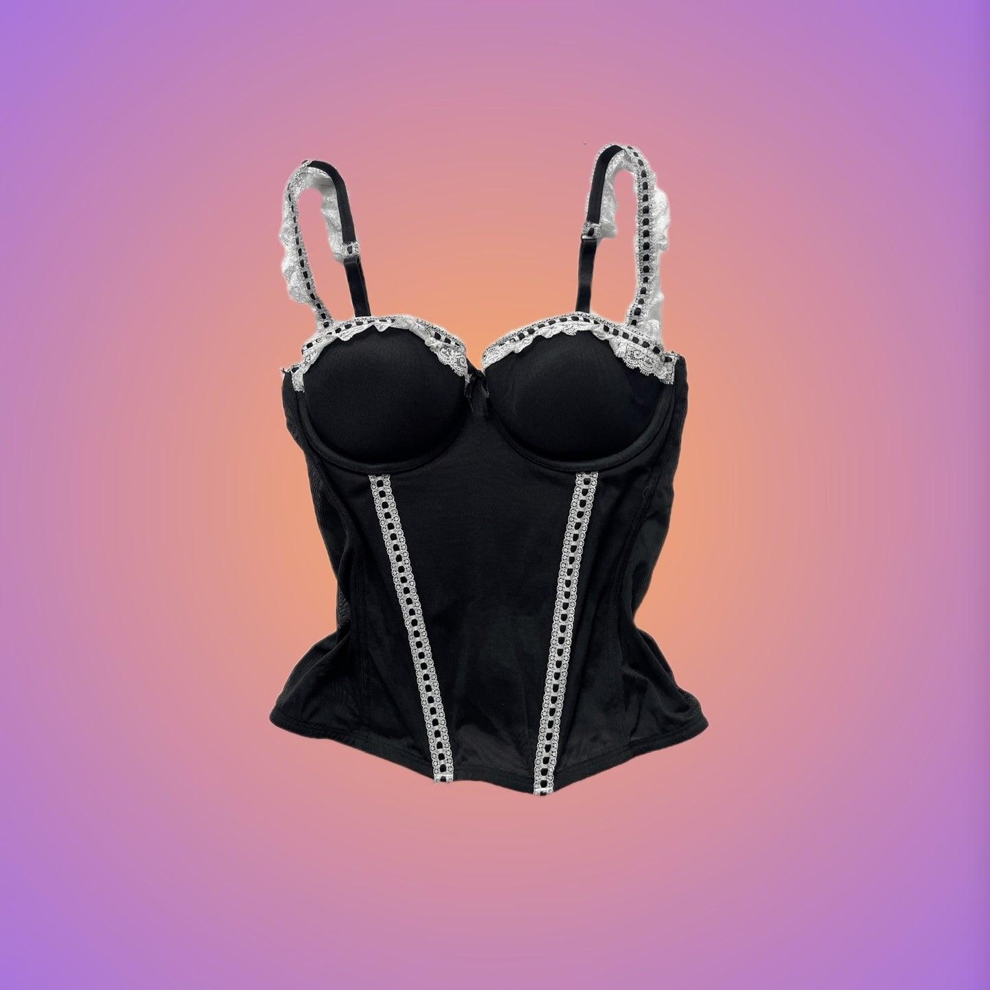 CORSET XS/S from pliswholesale - Italian & euro Y2K supplier 💚