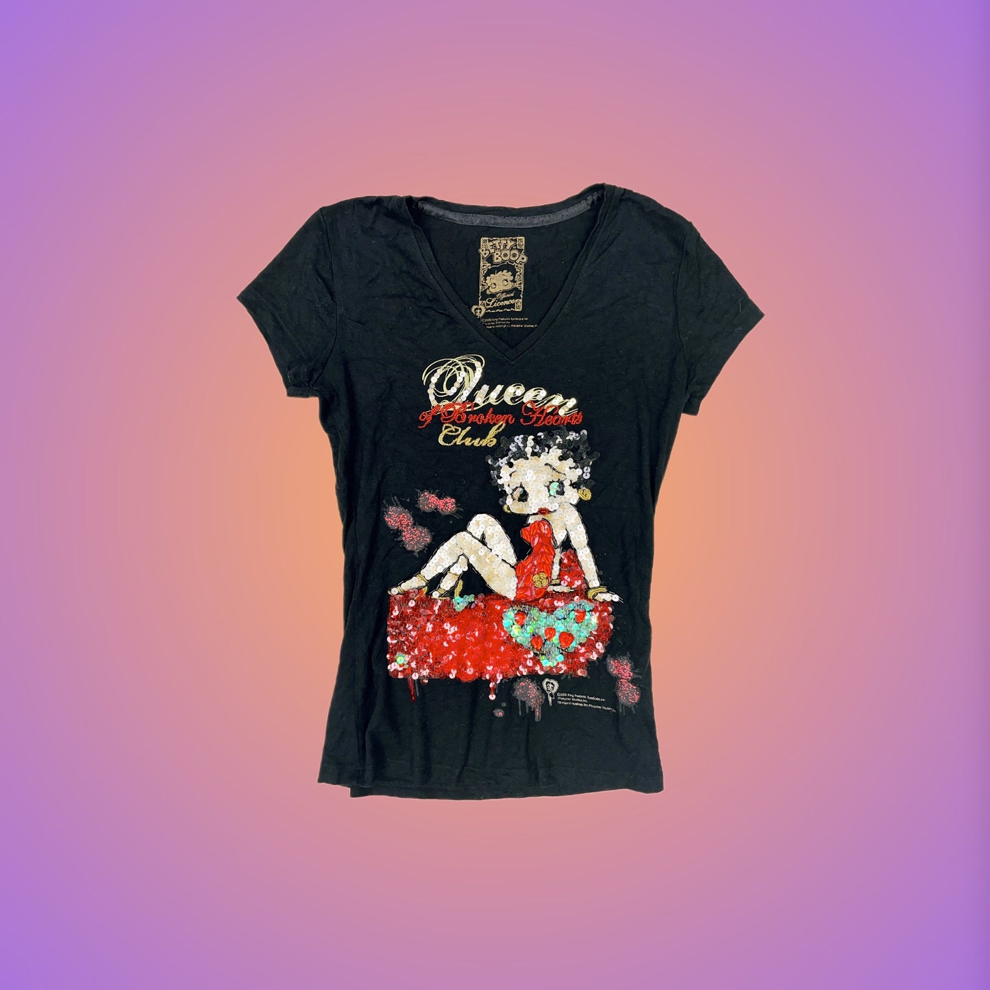 TOP S/M BETTY BOOP from pliswholesale - Italian & euro Y2K supplier 💚