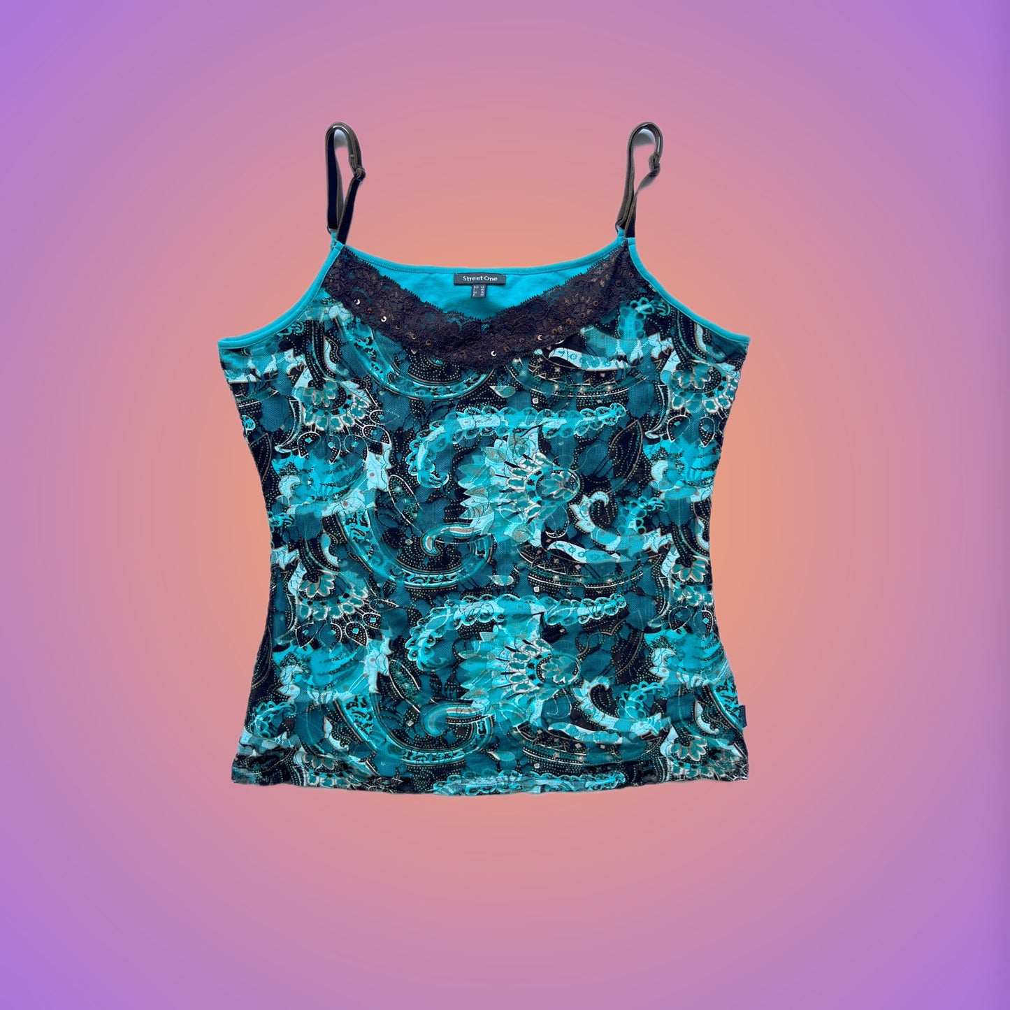 CAMI TOP L ā vintage Y2K wholesale | pliswholesale
