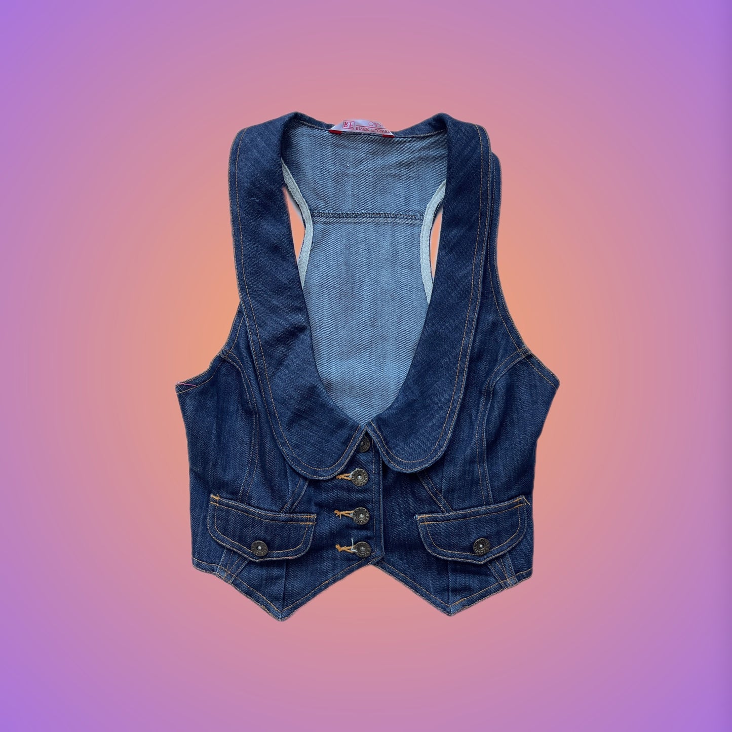 VEST S/M – vintage Y2K wholesale | pliswholesale