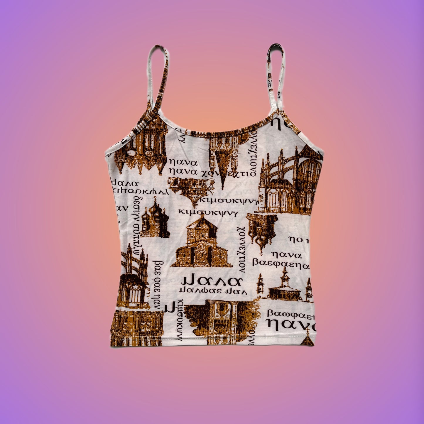 CAMI TOP XS/S from pliswholesale - Italian & euro Y2K supplier 💚