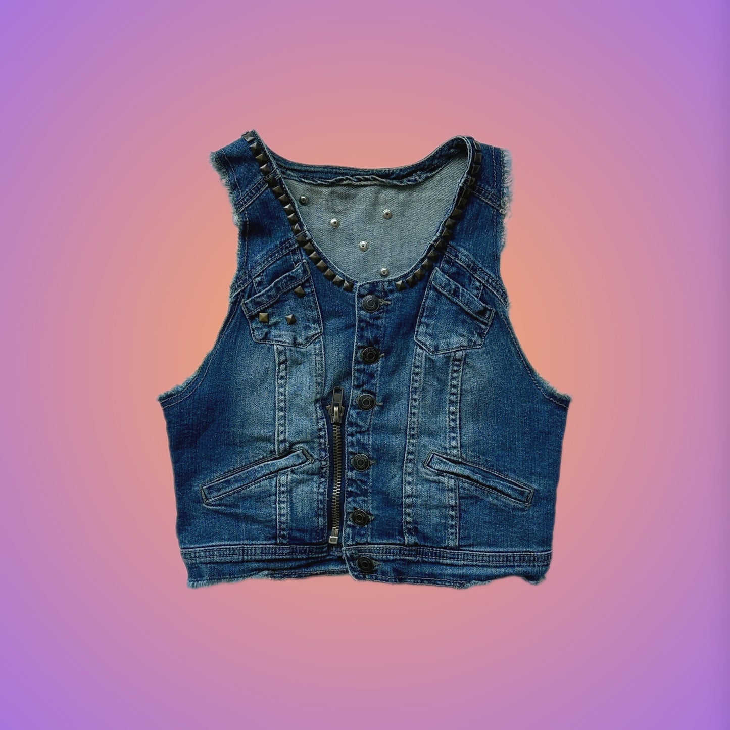 VEST S FISHBONE from pliswholesale - Italian & euro Y2K supplier 💚