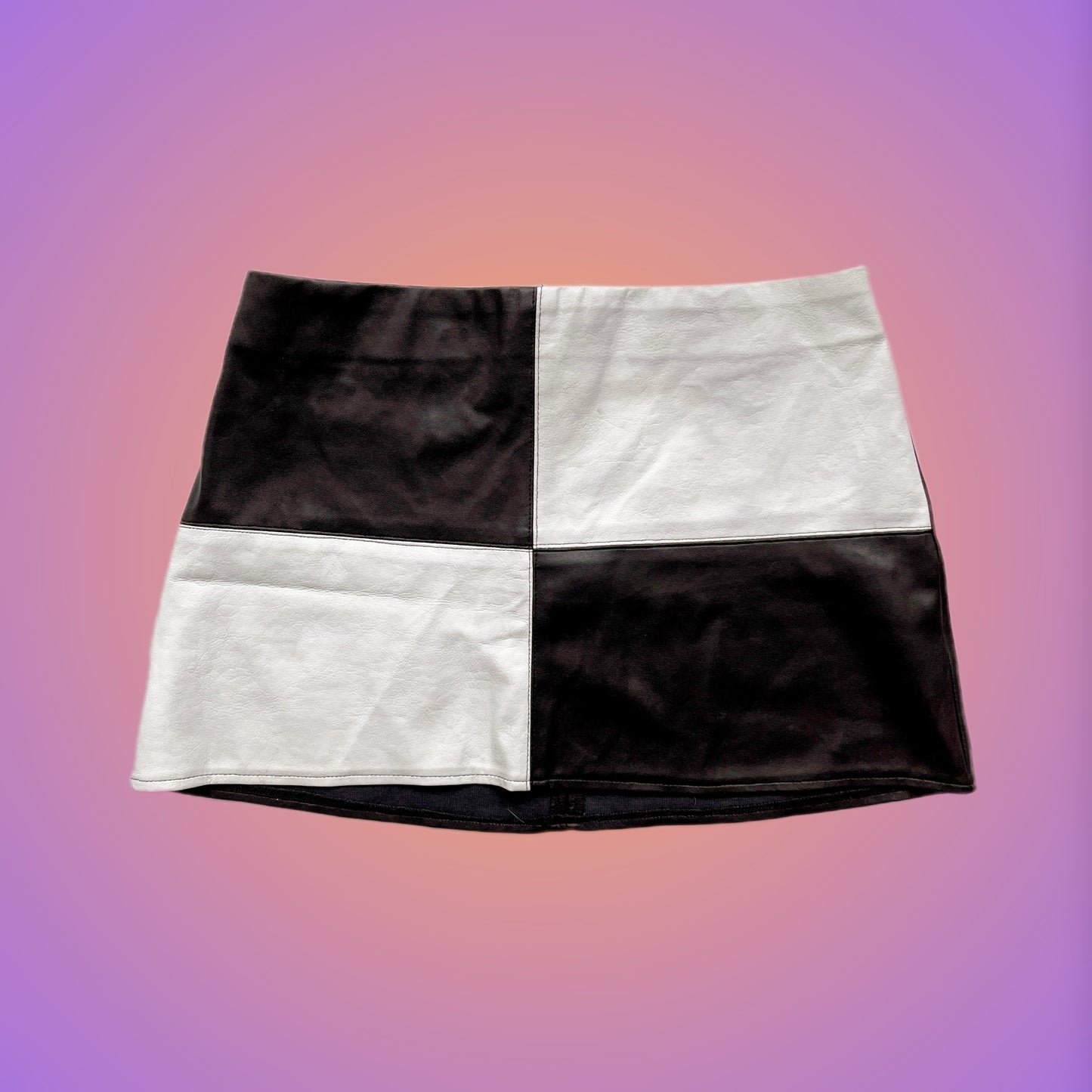 MINI SKIRT XS/S LEATHER