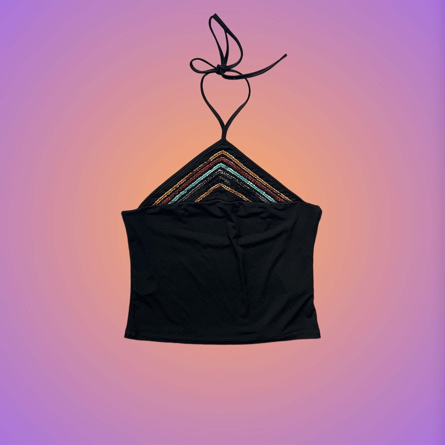 HALTER TOP S/M from pliswholesale - Italian & euro Y2K supplier 💚