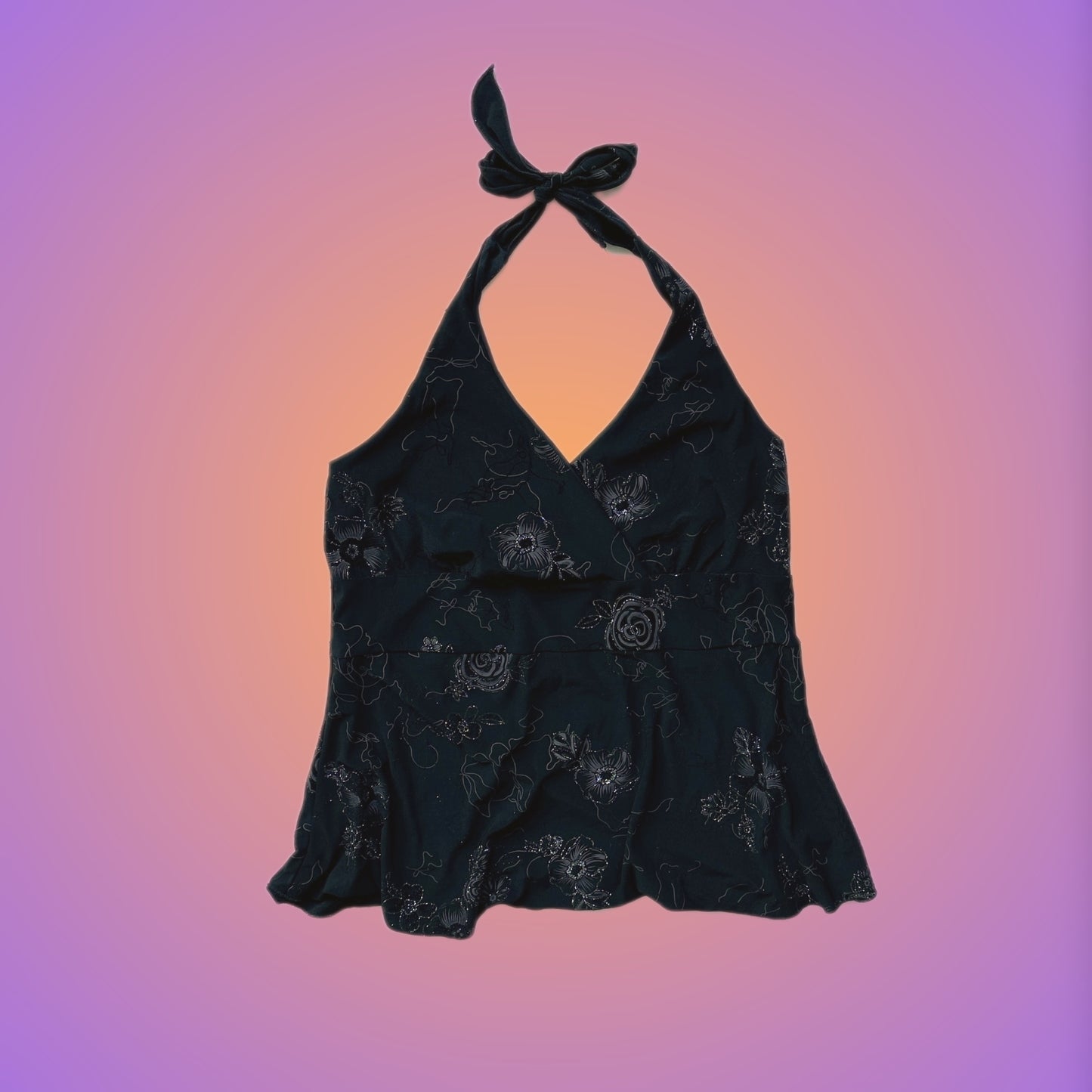 HALTER TOP M/L – vintage Y2K wholesale | pliswholesale