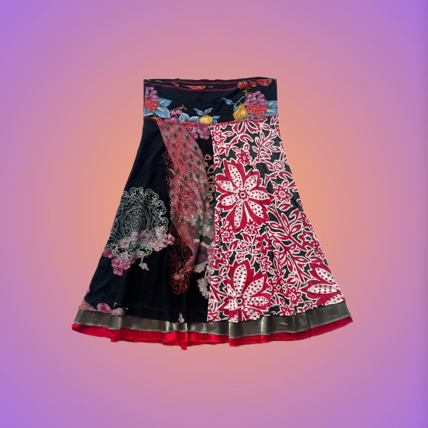 MIDI SKIRT M DESIGUAL from pliswholesale - Italian & euro Y2K supplier 💚