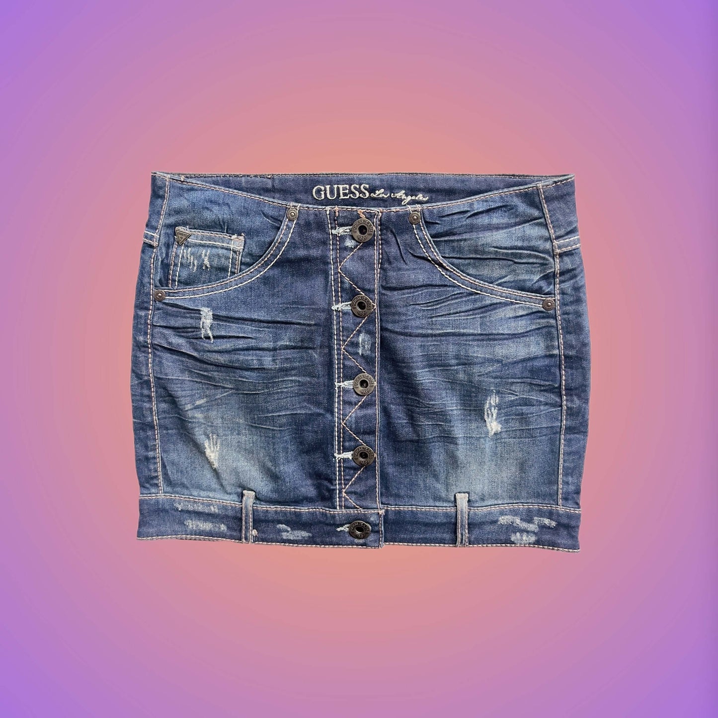 MINI SKIRT S GUESS from pliswholesale - Italian & euro Y2K supplier 💚