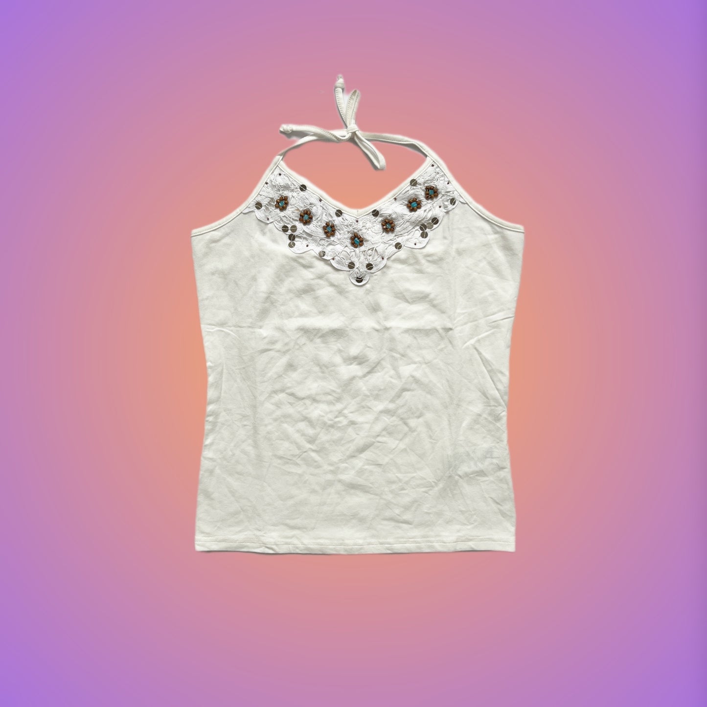 HALTER TOP M – vintage Y2K wholesale | pliswholesale