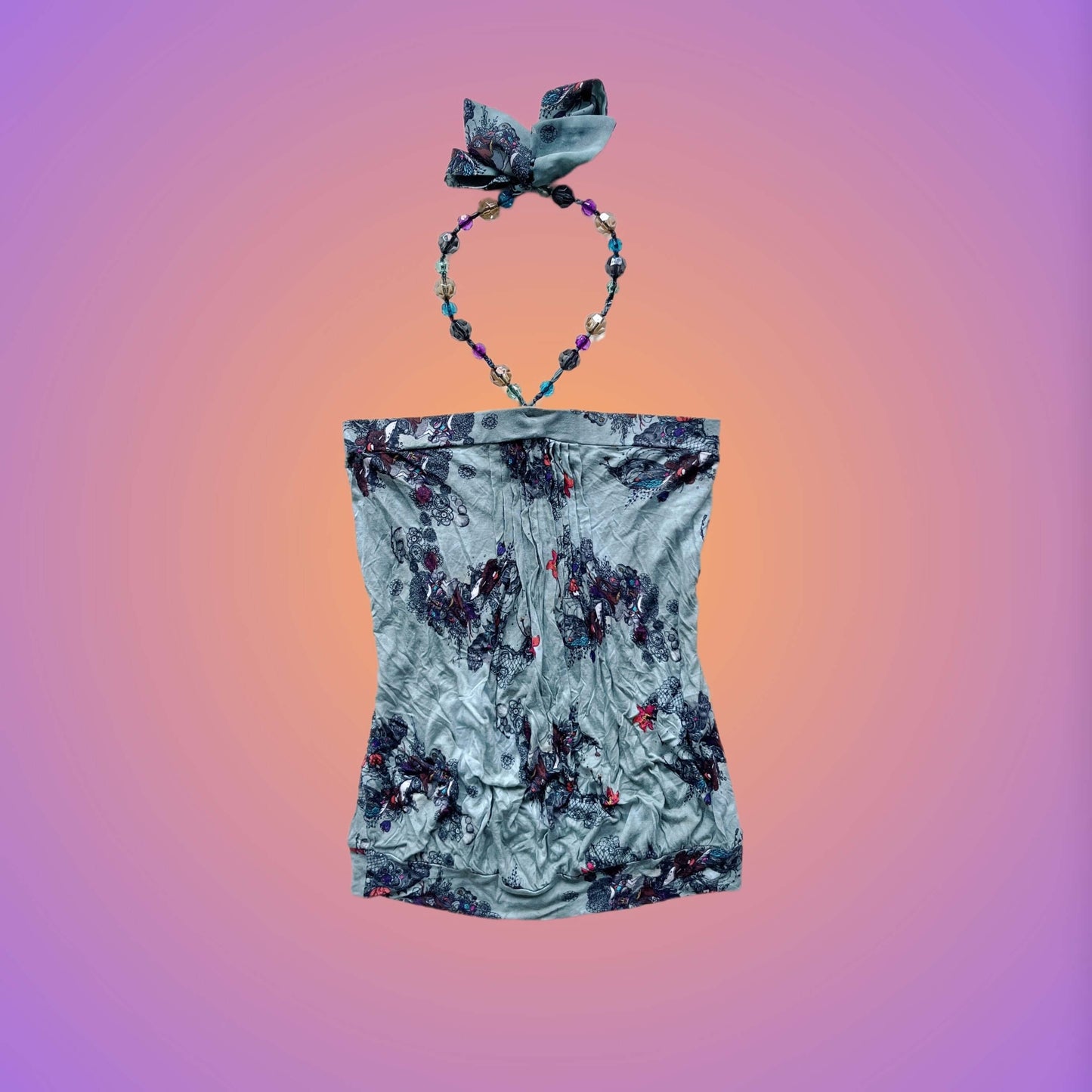 HALTER TOP S/M from pliswholesale - Italian & euro Y2K supplier 💚