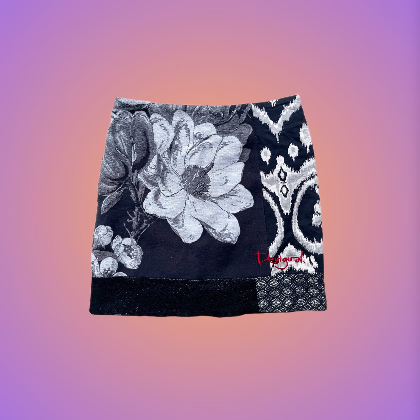 MINI SKIRT L DESIGUAL from pliswholesale - Italian & euro Y2K supplier 💚