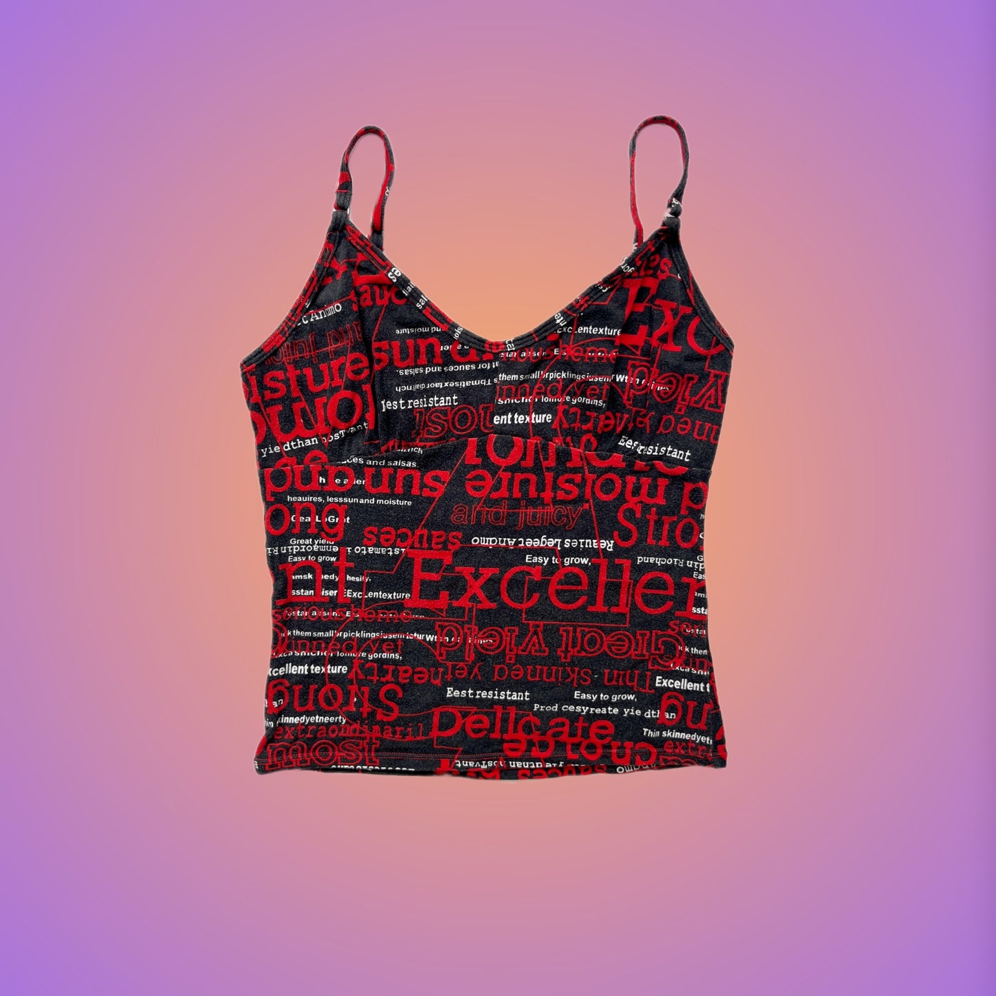 CAMI TOP S from pliswholesale - Italian & euro Y2K supplier 💚