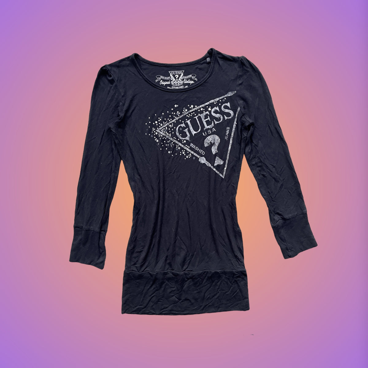 LONG SLEEVE S GUESS
