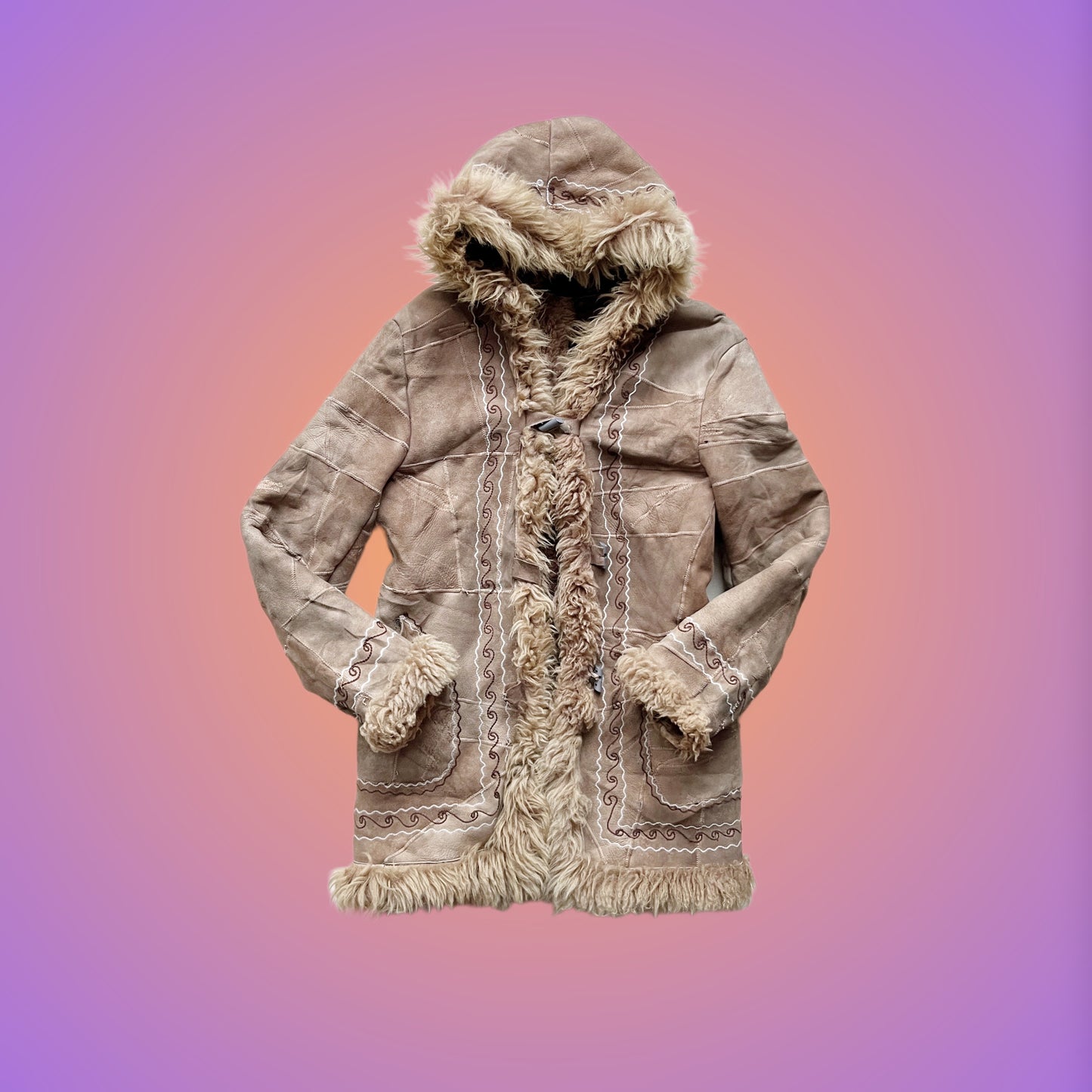 AFGHAN JACKET M from pliswholesale - Italian & euro Y2K supplier 💚