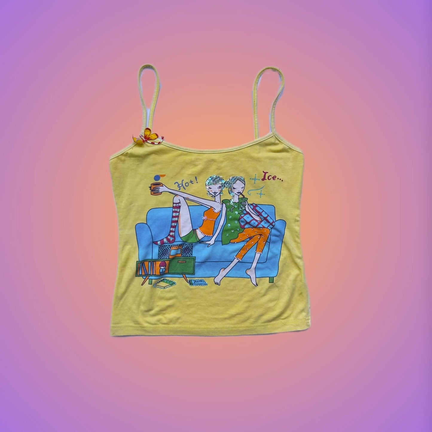 CAMI TOP M from pliswholesale - Italian & euro Y2K supplier 💚