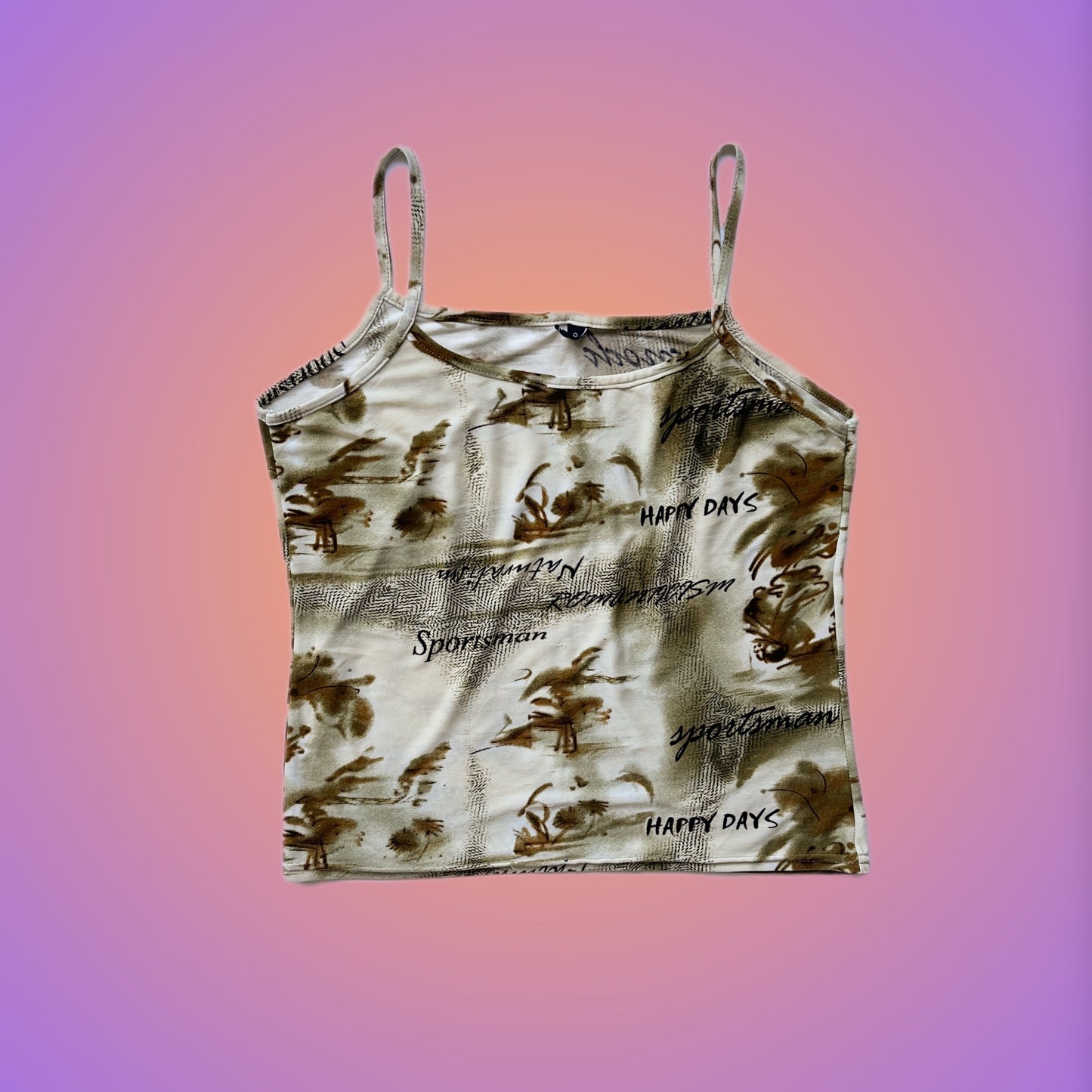 CAMI TOP S/M from pliswholesale - Italian & euro Y2K supplier 💚