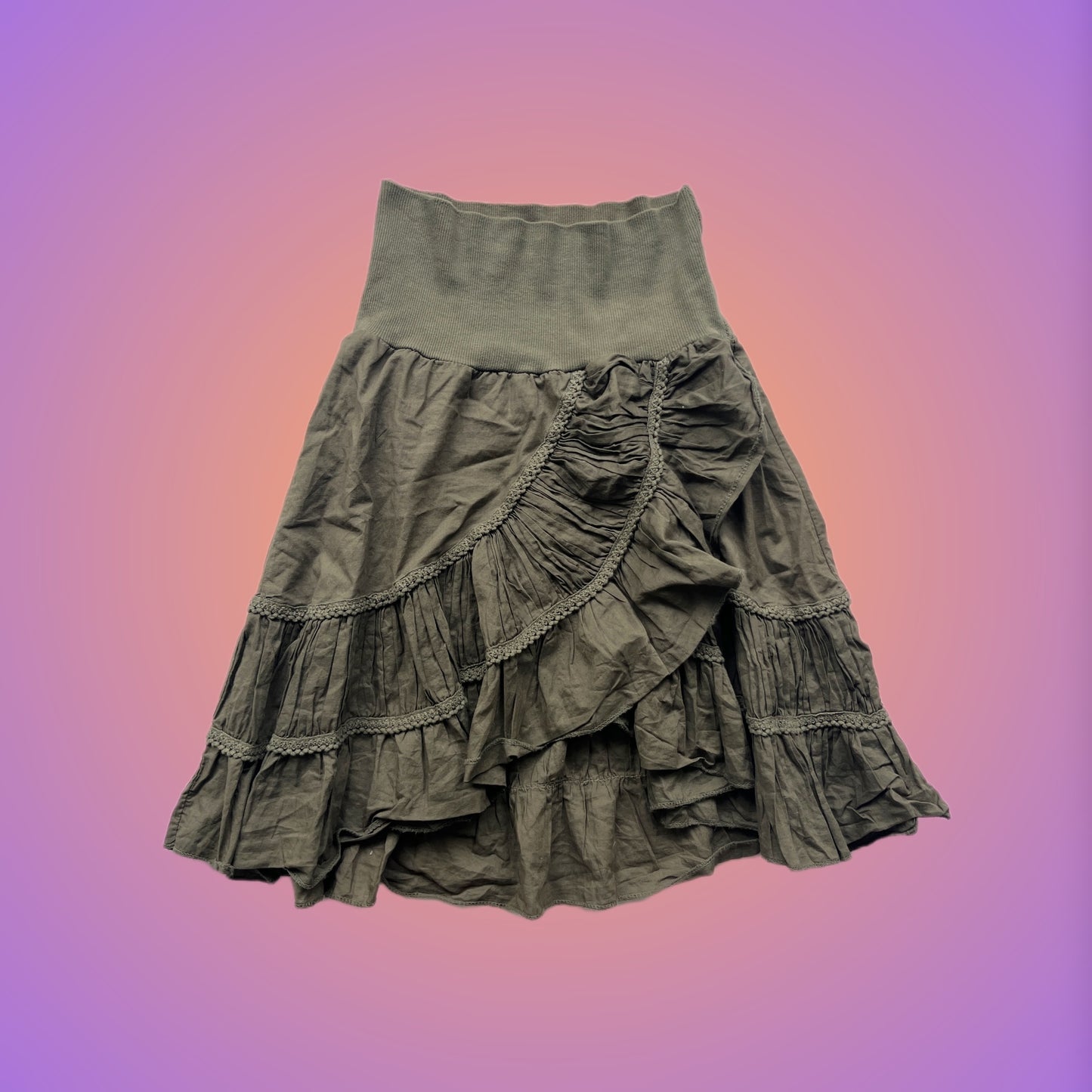 MIDI SKIRT XS