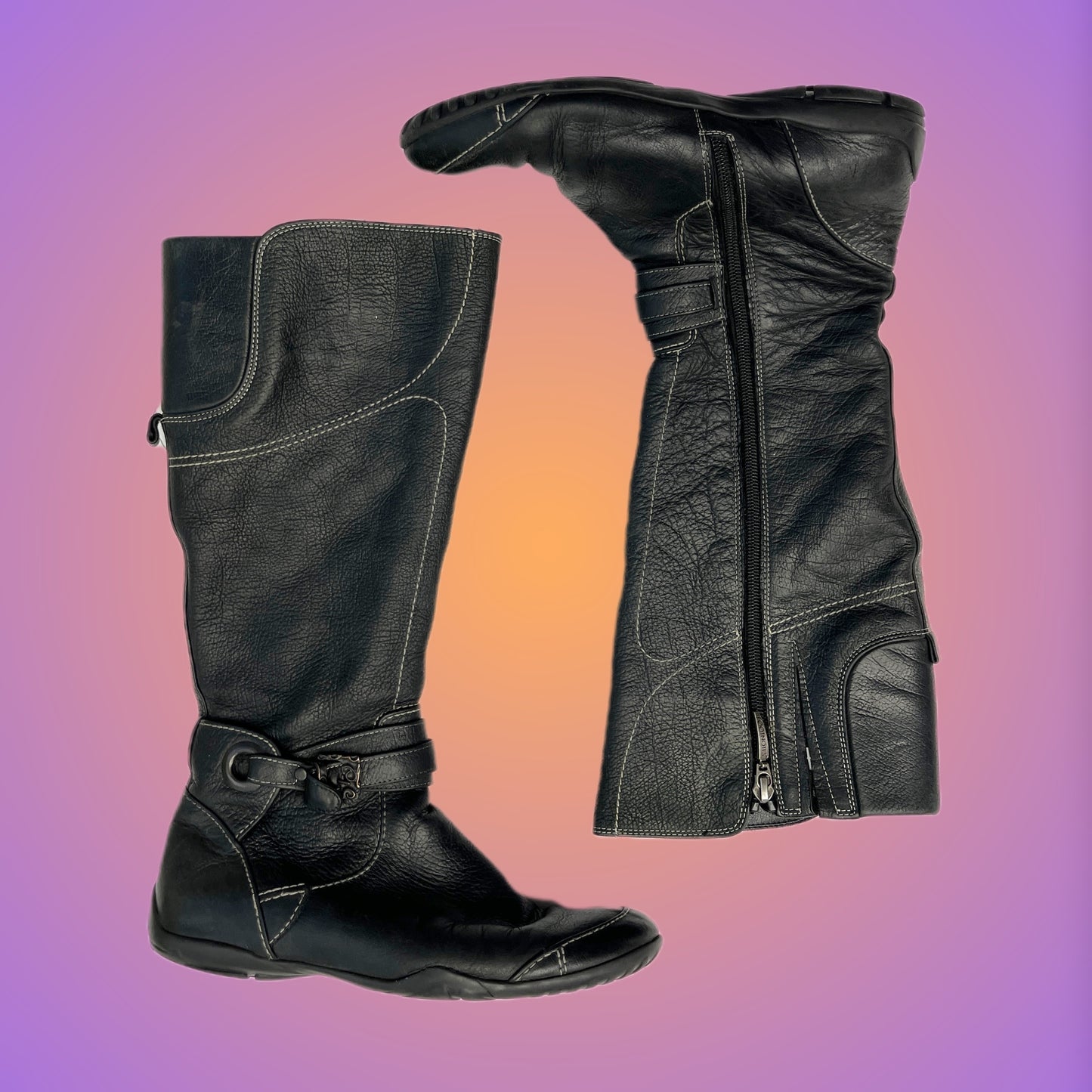 BOOTS EU37 UK4 LEATHER
