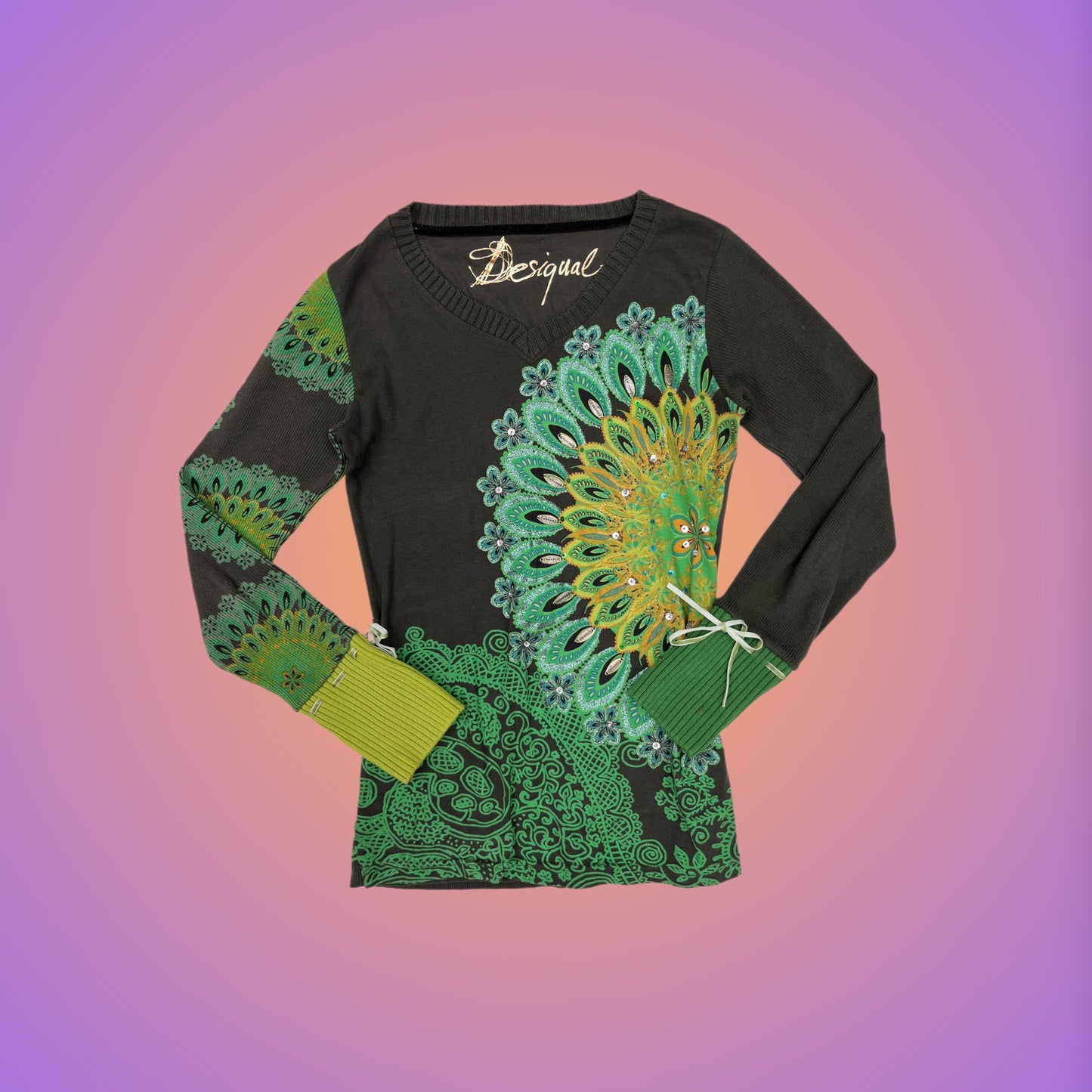 LONG SLEEVE M DESIGUAL from pliswholesale - Italian & euro Y2K supplier 💚