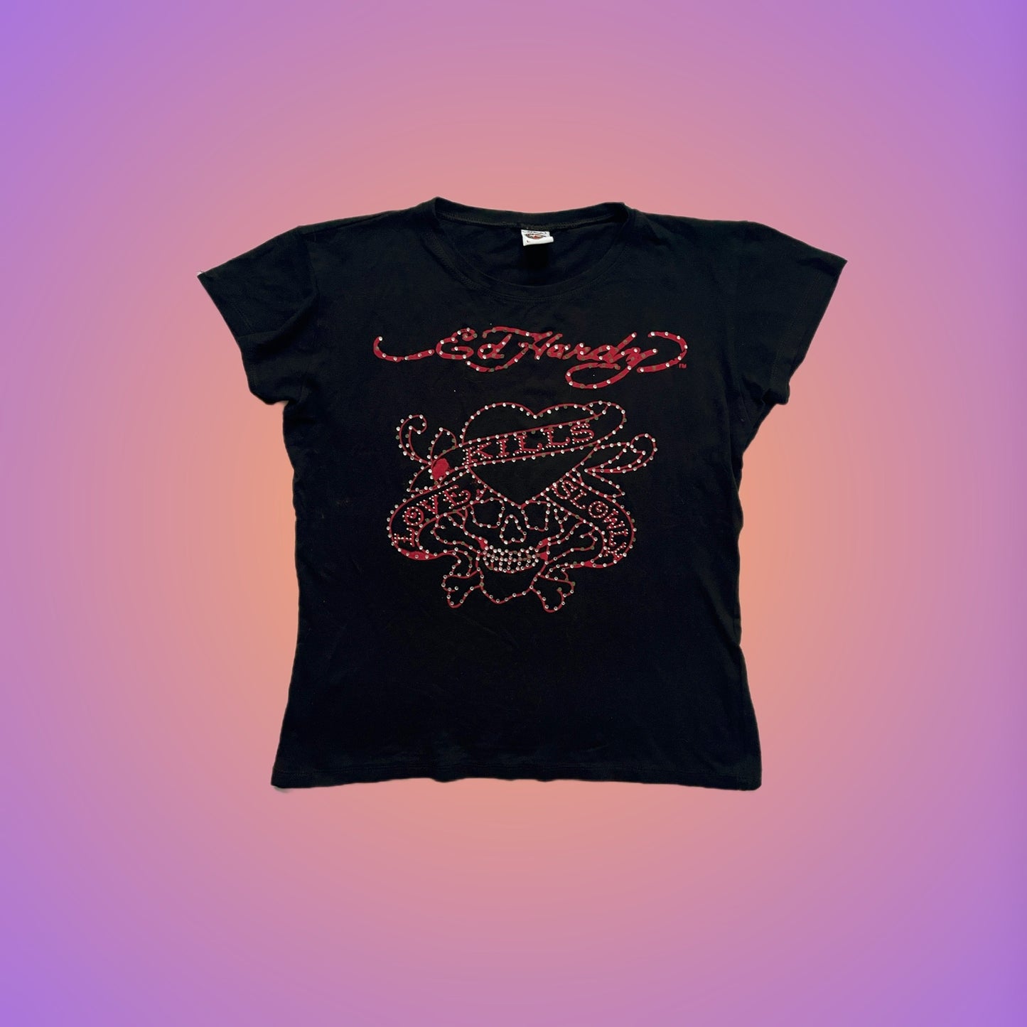 TOP S/M ED HARDY from pliswholesale - Italian & euro Y2K supplier 💚