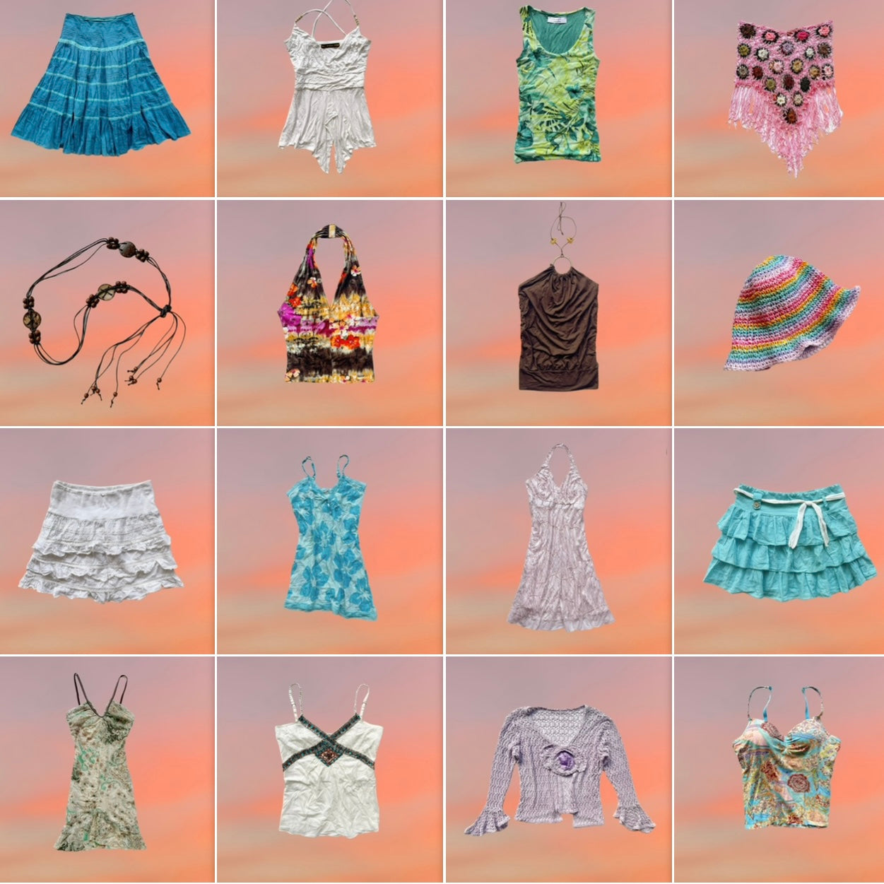 Y2K EURO SUMMER BUNDLE x43 PCS