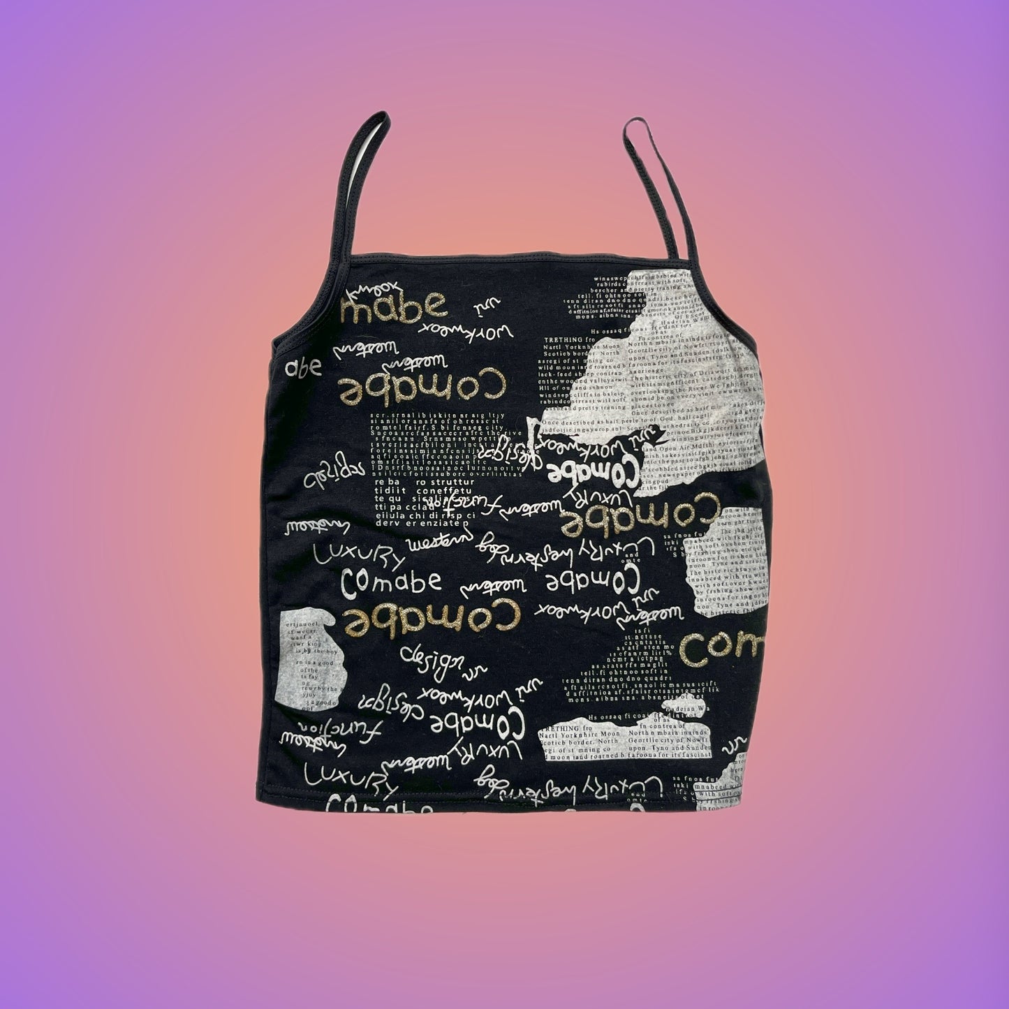 CAMI TOP S from pliswholesale - Italian & euro Y2K supplier 💚