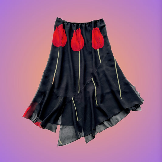 MIDI SKIRT XL