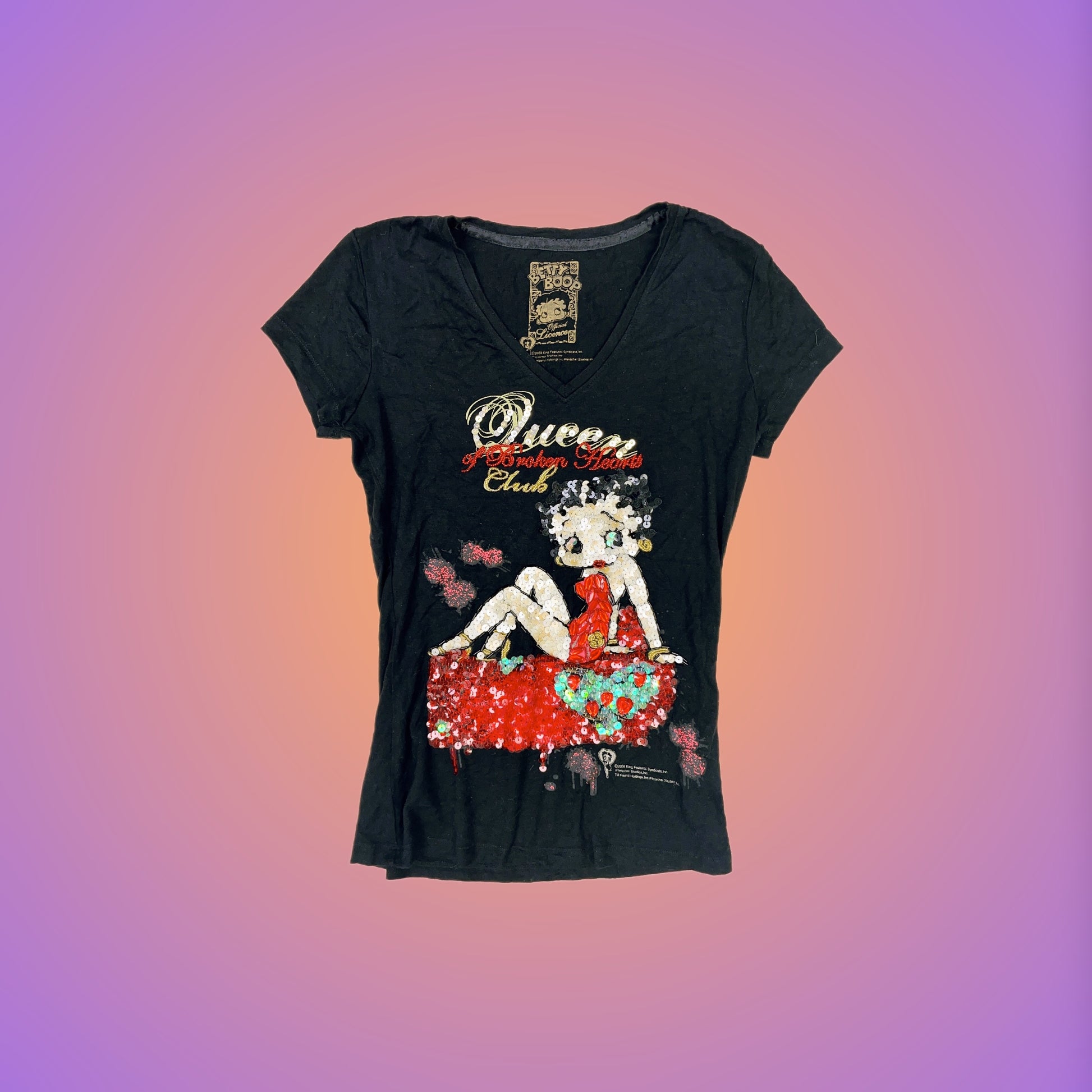 TOP S/M BETTY BOOP from pliswholesale - Italian & euro Y2K supplier 💚