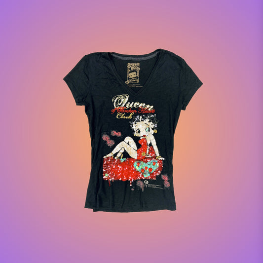 TOP S/M BETTY BOOP from pliswholesale - Italian & euro Y2K supplier 💚