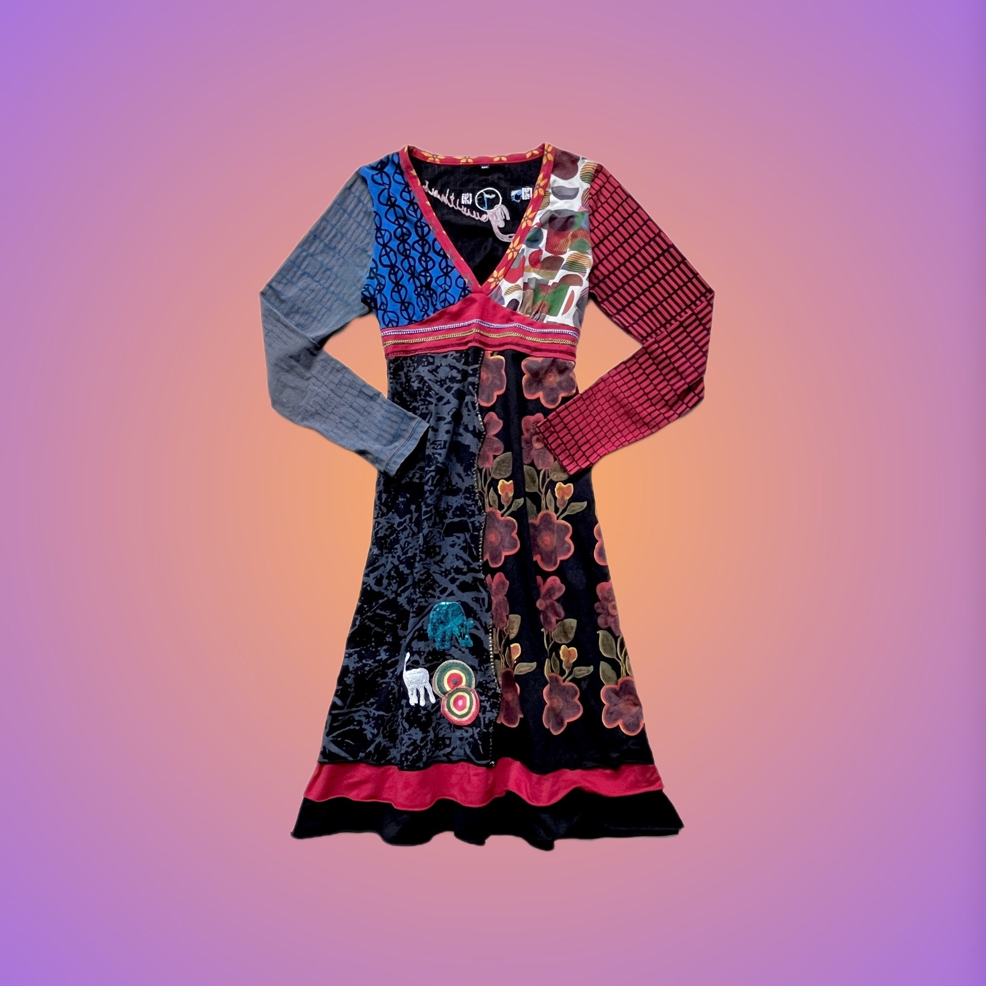 DRESS S/M DESIGUAL from pliswholesale - Italian & euro Y2K supplier 💚