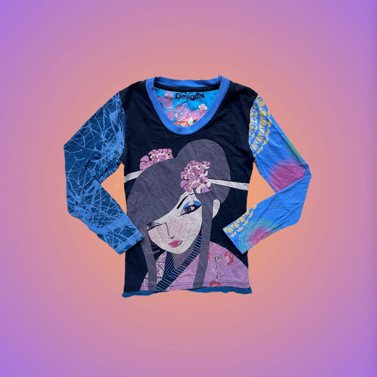 LONG SLEEVE S DESIGUAL from pliswholesale - Italian & euro Y2K supplier 💚