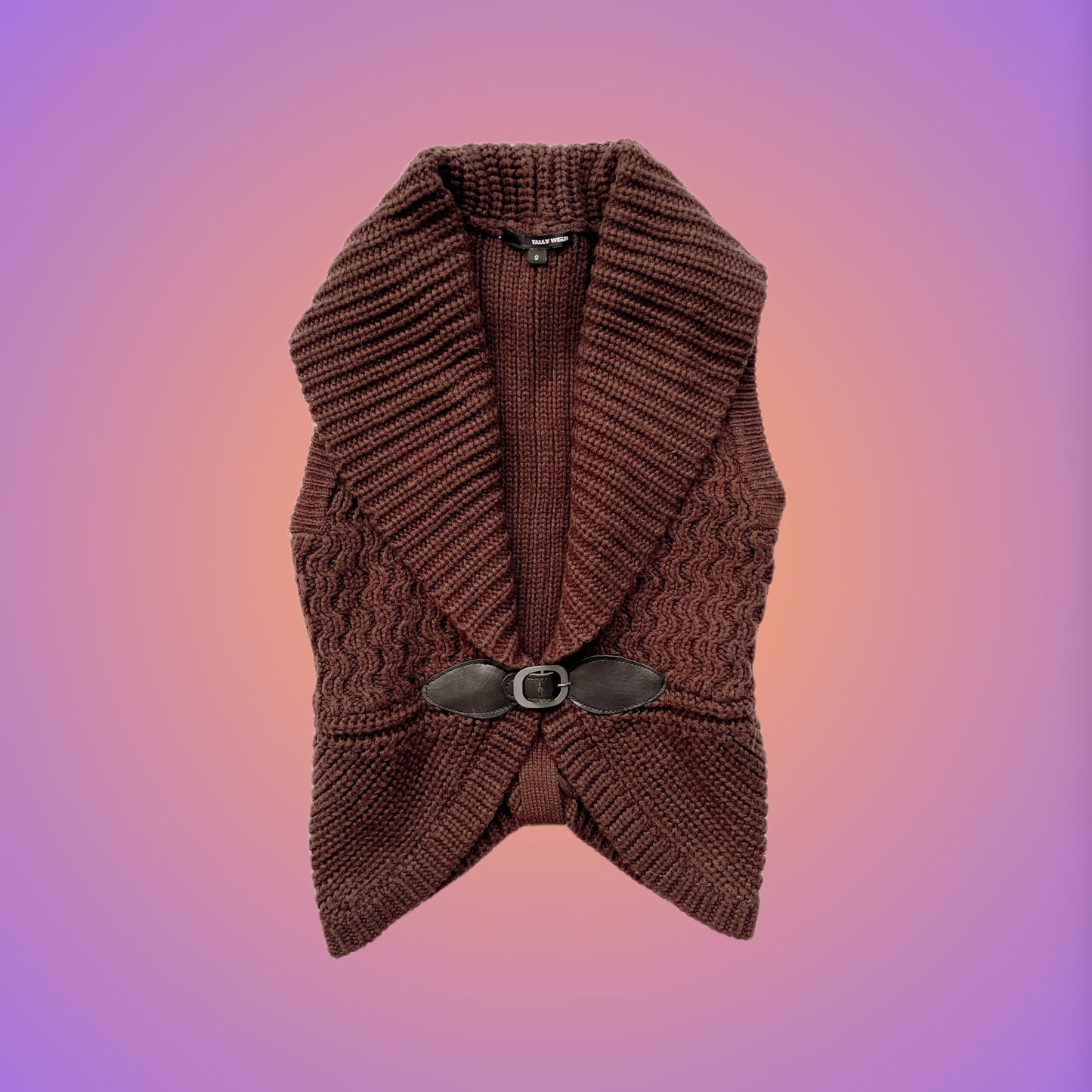 KNIT VEST S