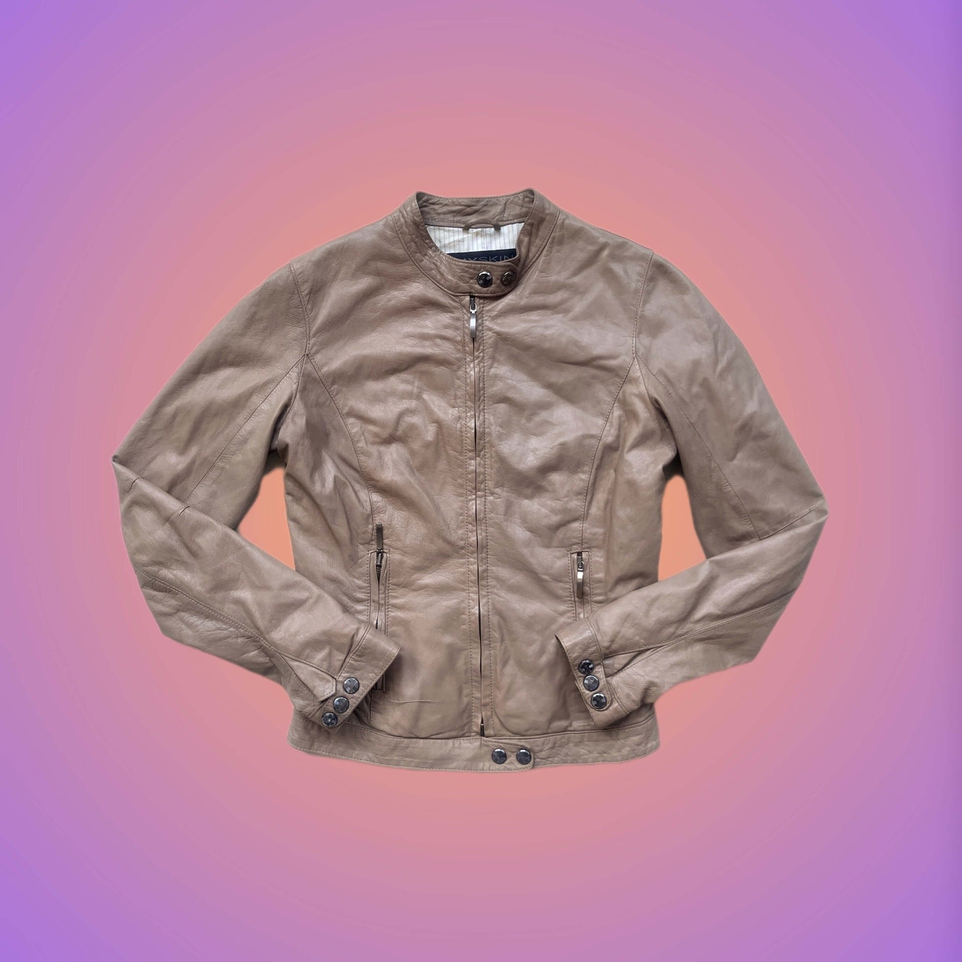 JACKET S/M LEATHER from pliswholesale - Italian & euro Y2K supplier 💚