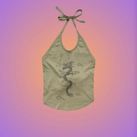 HALTER TOP S/M from pliswholesale - Italian & euro Y2K supplier 💚