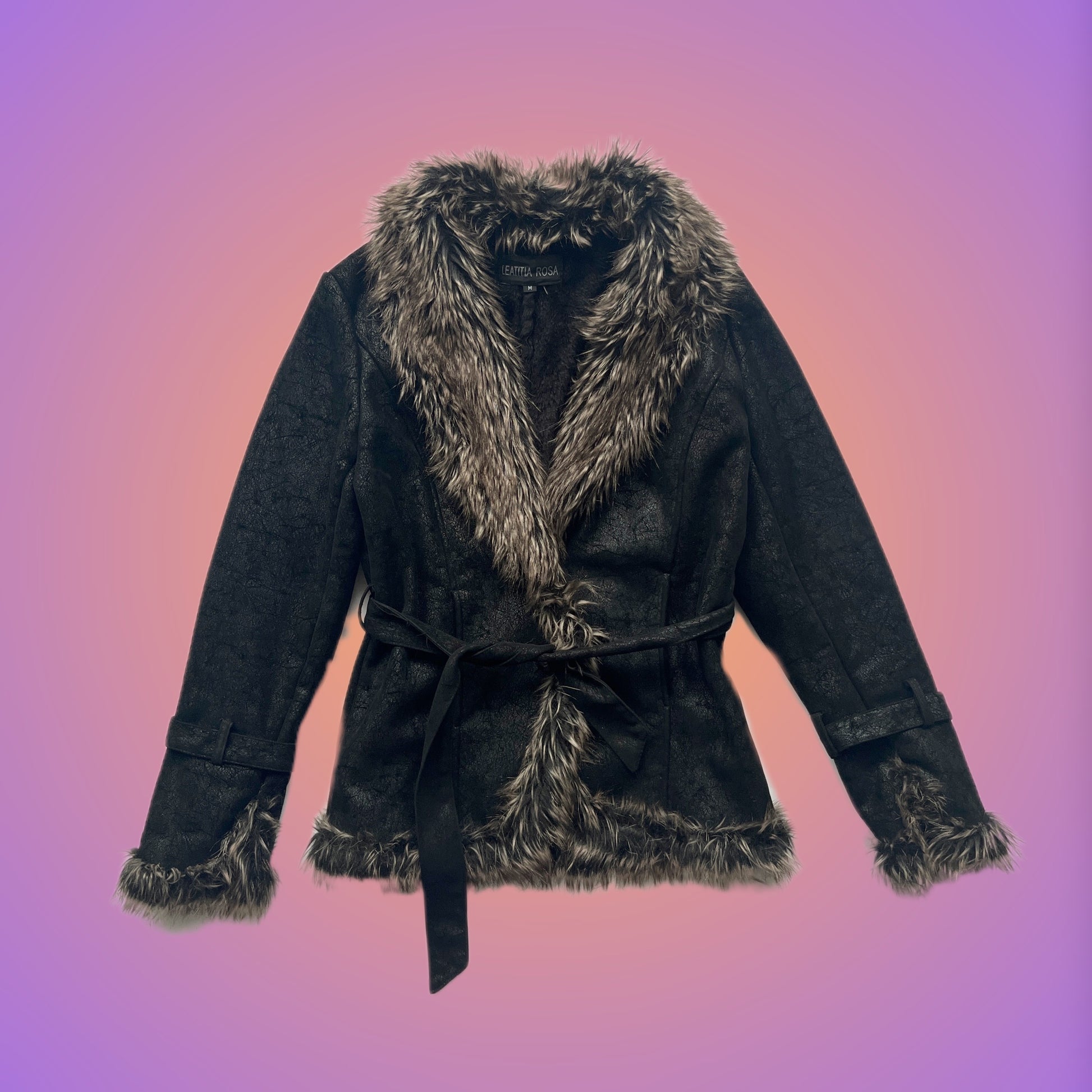 AFGHAN JACKET M – vintage Y2K wholesale | pliswholesale