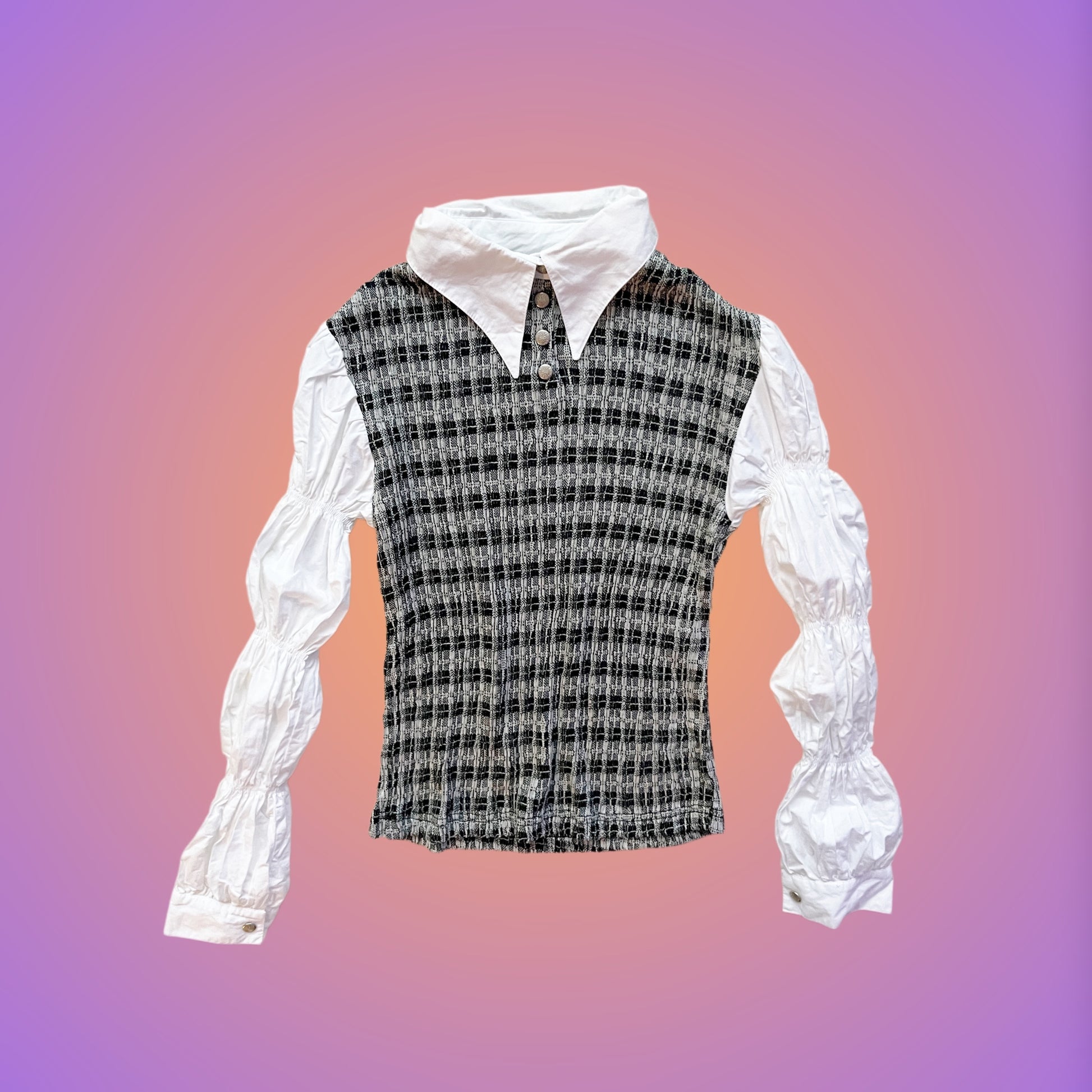 BLOUSE M COP COPINE from pliswholesale - Italian & euro Y2K supplier 💚