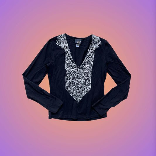 LONG SLEEVE S/M CAVALLI from pliswholesale - Italian & euro Y2K supplier 💚