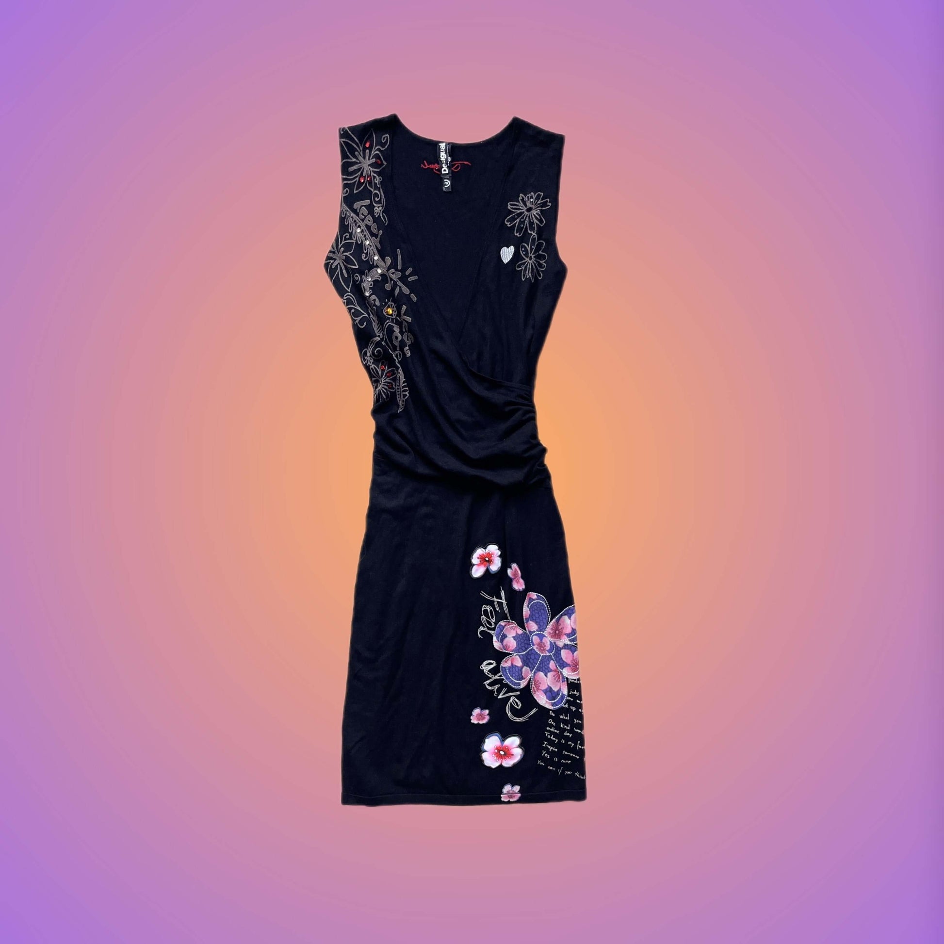DRESS M DESIGUAL from pliswholesale - Italian & euro Y2K supplier 💚
