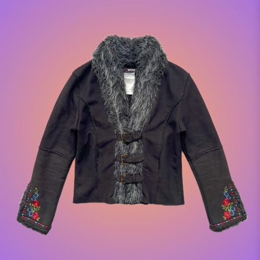 AFGHAN JACKET MORGAN DE TOI from pliswholesale - Italian & euro Y2K supplier 💚
