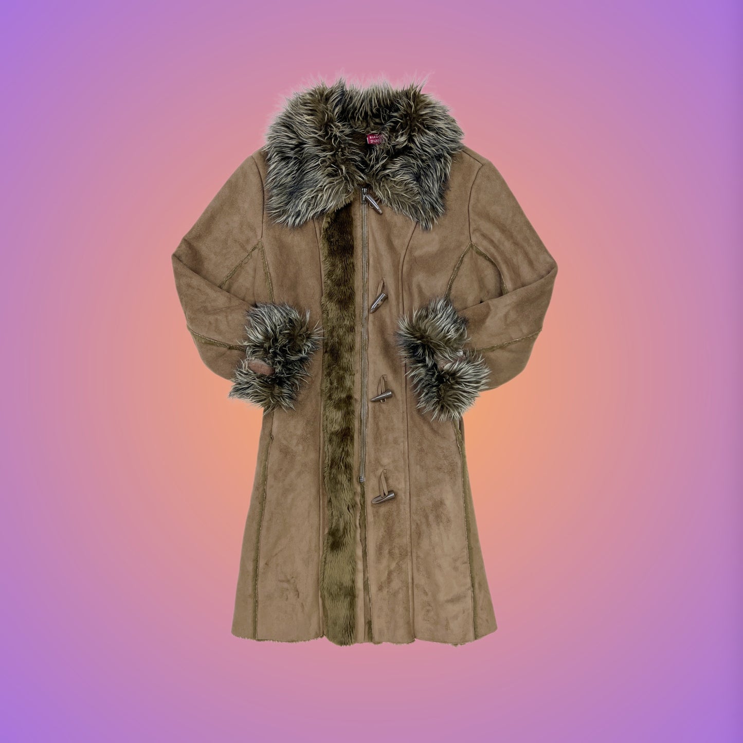 AFGHAN COAT L from pliswholesale - Italian & euro Y2K supplier 💚