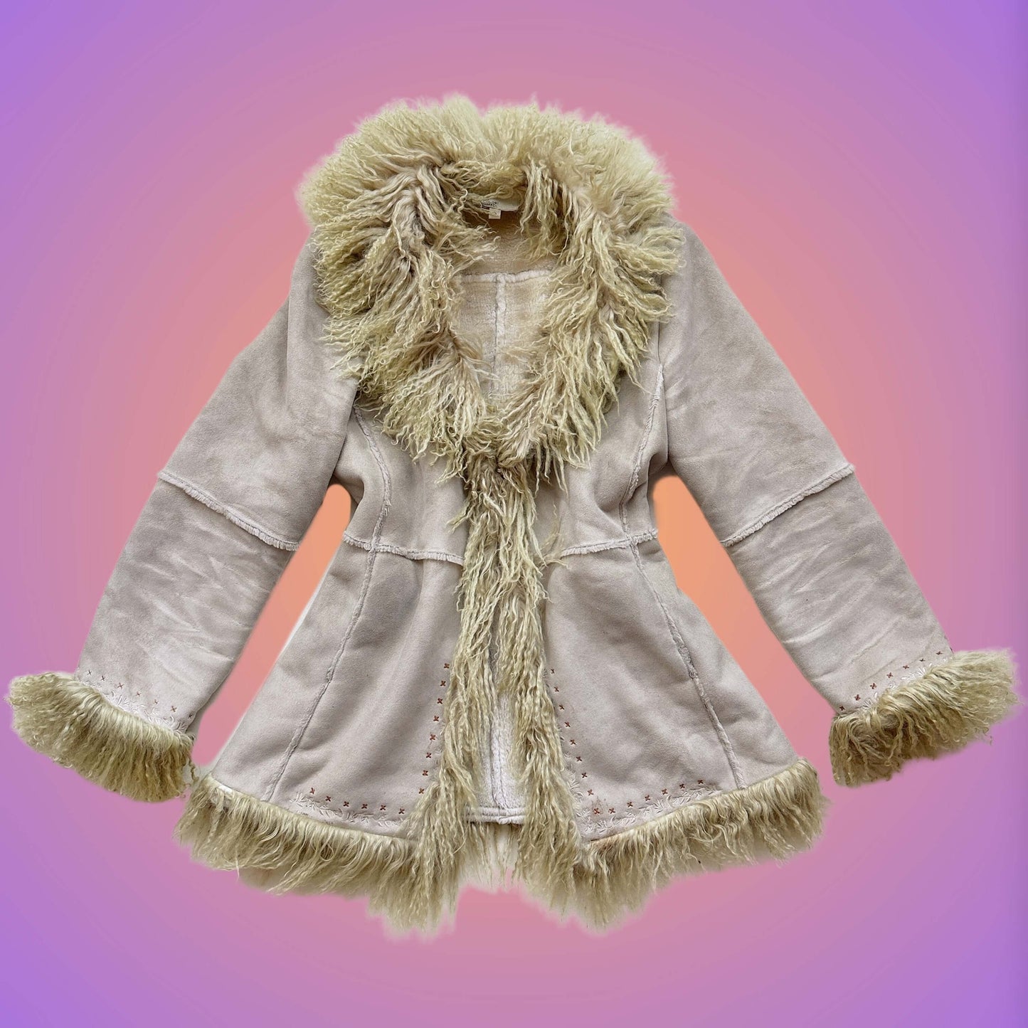 AFGHAN COAT M from pliswholesale - Italian & euro Y2K supplier 💚