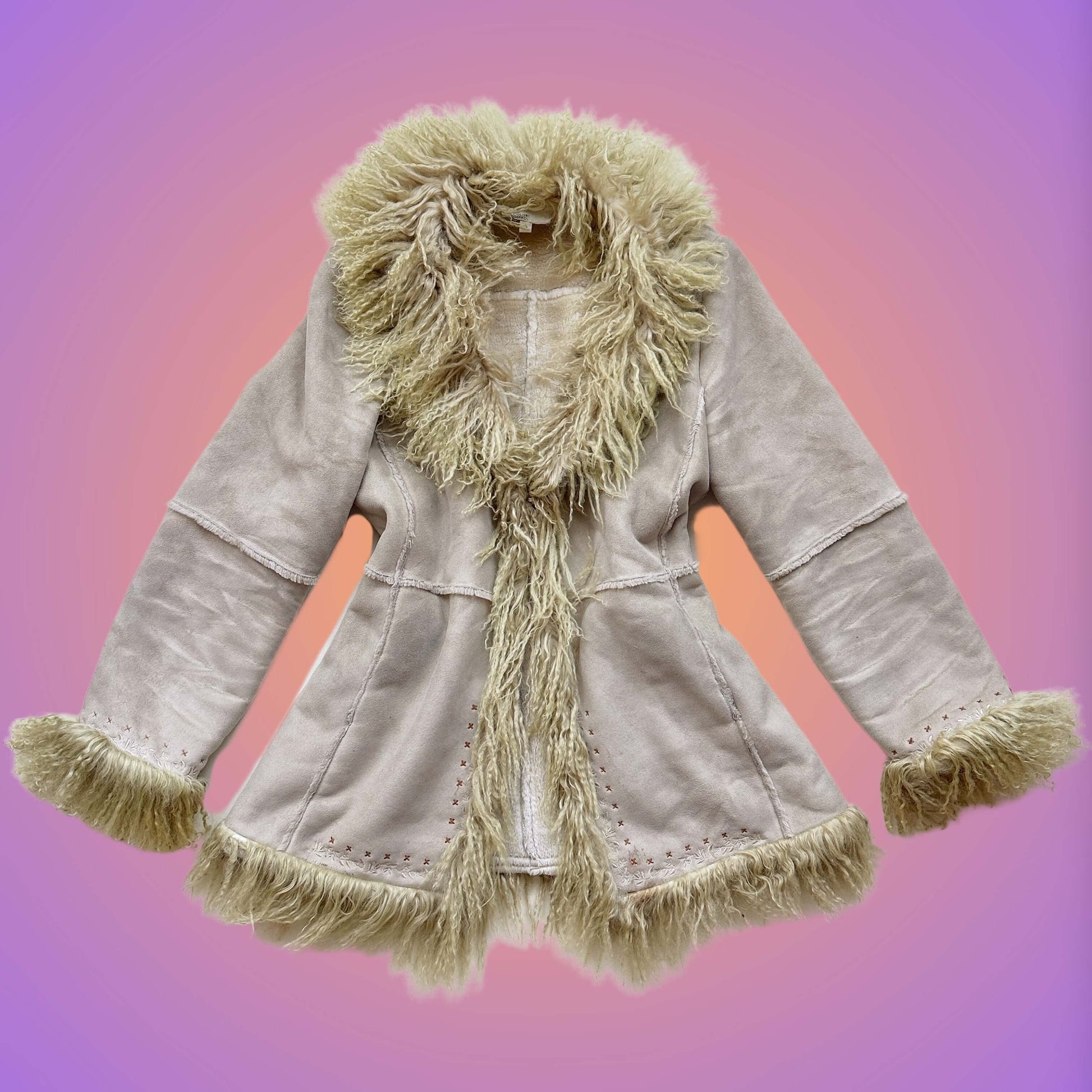 AFGHAN COAT M from pliswholesale - Italian & euro Y2K supplier 💚