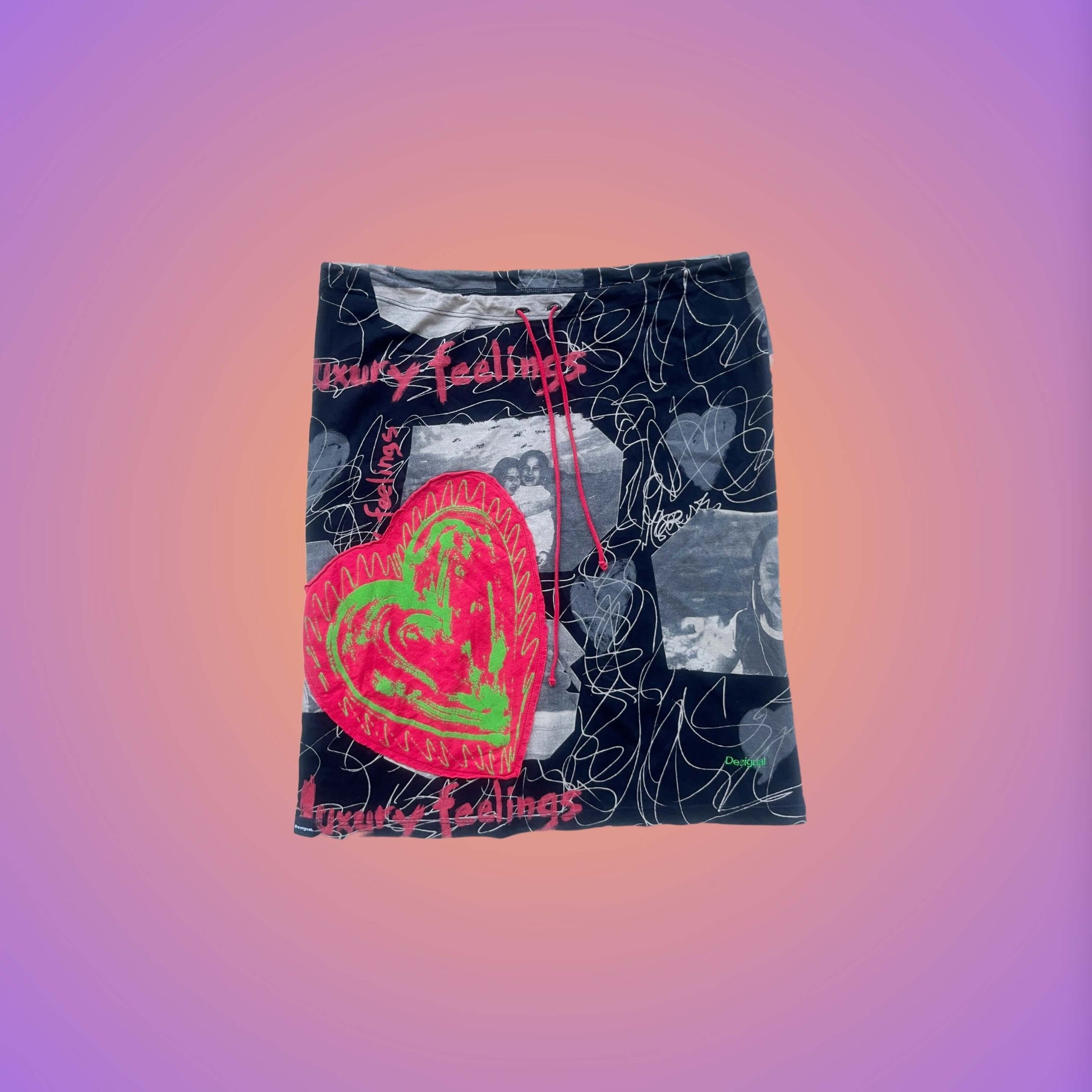 MIDI SKIRT S/M DESIGUAL from pliswholesale - Italian & euro Y2K supplier 💚