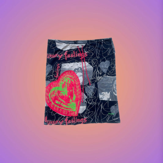 MIDI SKIRT S/M DESIGUAL from pliswholesale - Italian & euro Y2K supplier 💚