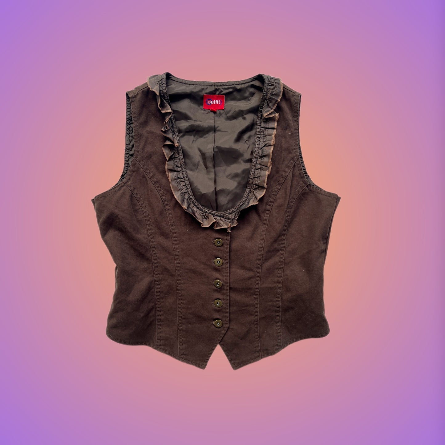 VEST L from pliswholesale - Italian & euro Y2K supplier 💚