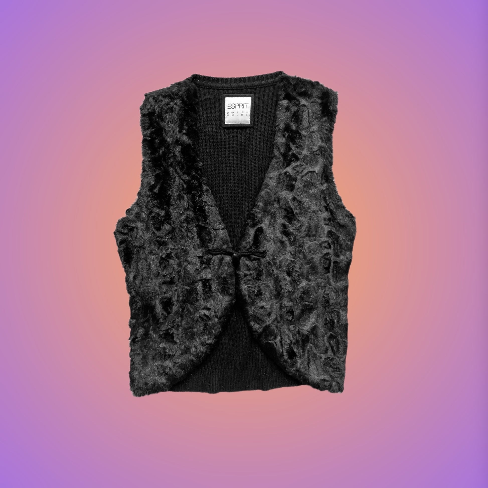 KNIT VEST M from pliswholesale - Italian & euro Y2K supplier 💚