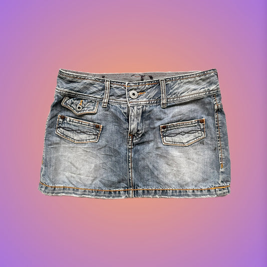 MINI SKIRT XS PEPE JEANS from pliswholesale - Italian & euro Y2K supplier 💚