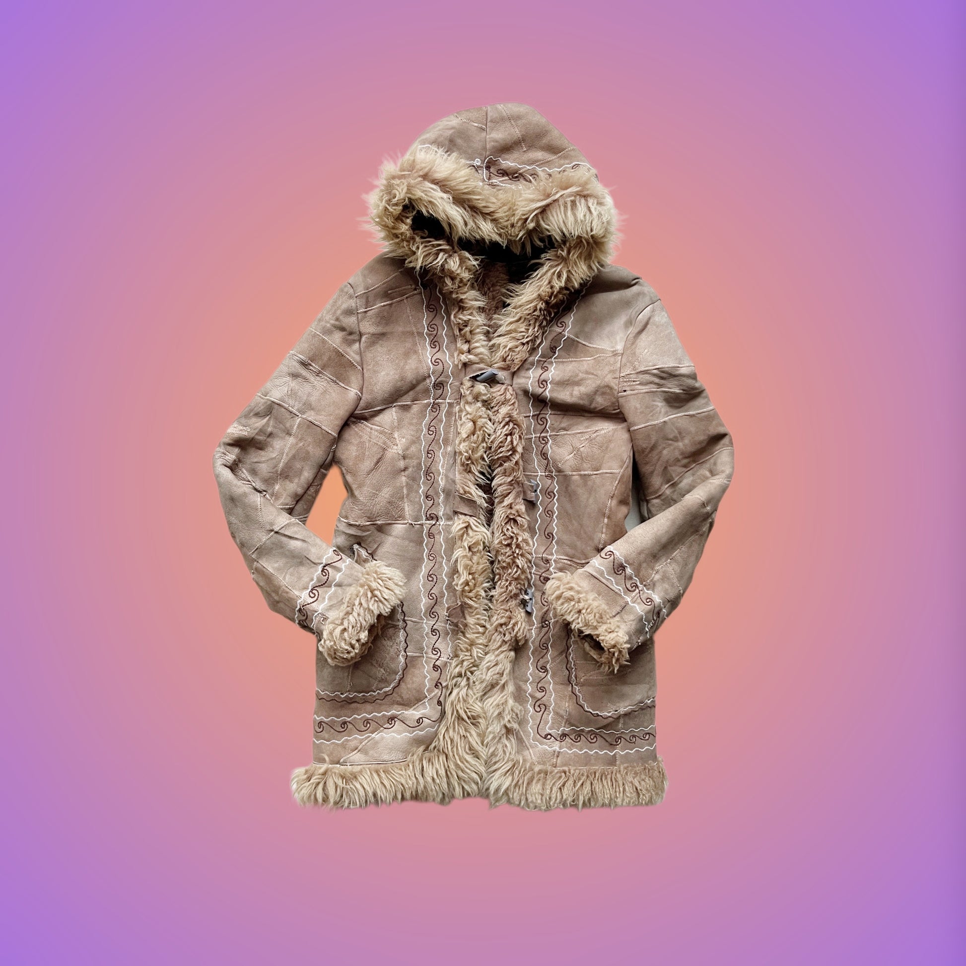 AFGHAN JACKET M from pliswholesale - Italian & euro Y2K supplier 💚