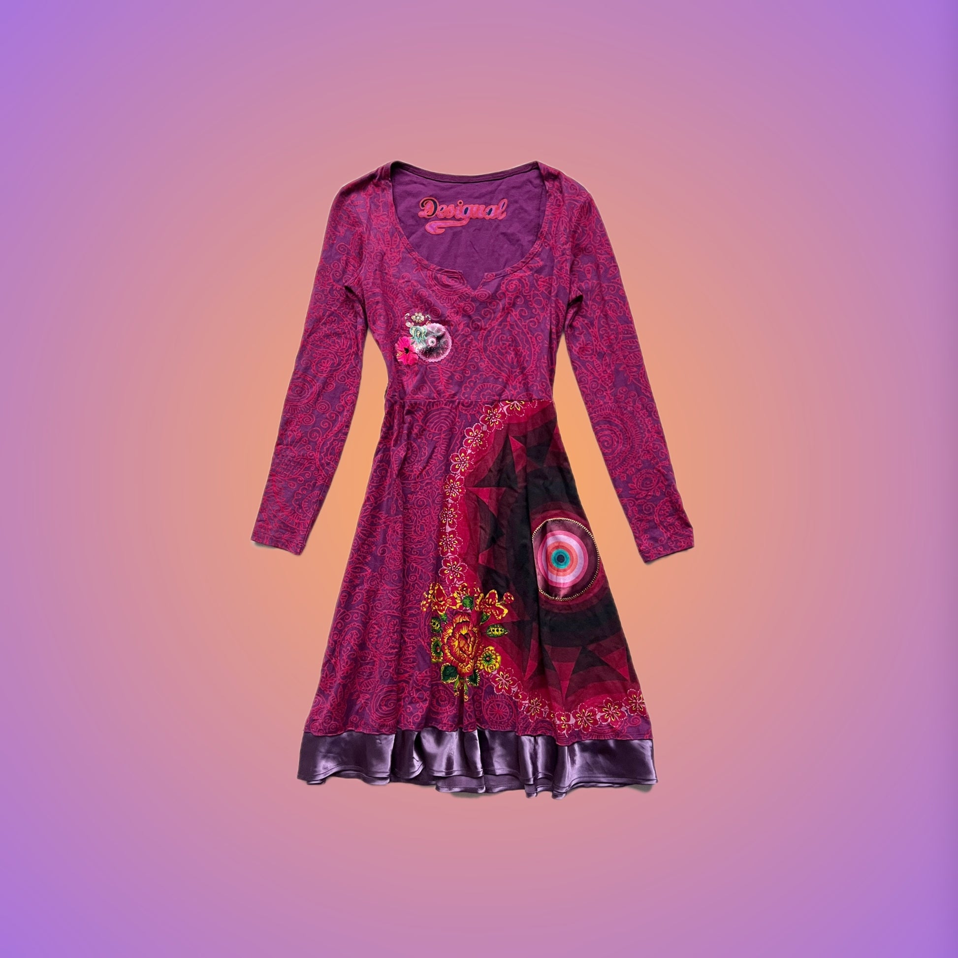 DRESS M/L DESIGUAL from pliswholesale - Italian & euro Y2K supplier 💚