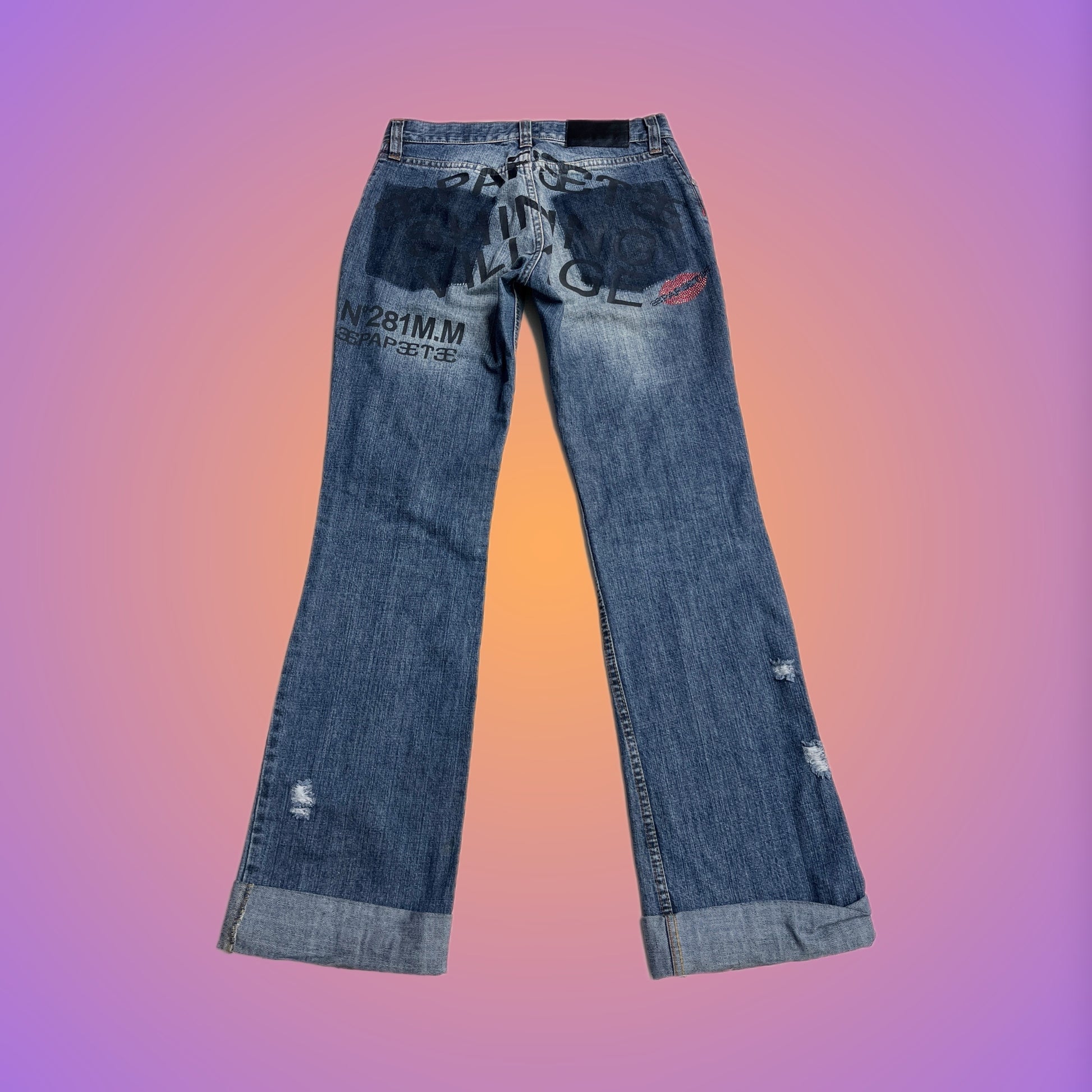 JEANS M from pliswholesale - Italian & euro Y2K supplier 💚