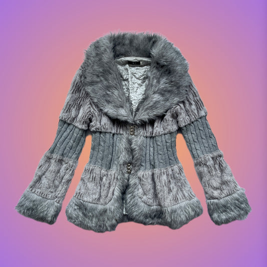 AFGHAN JACKET M/L from pliswholesale - Italian & euro Y2K supplier 💚